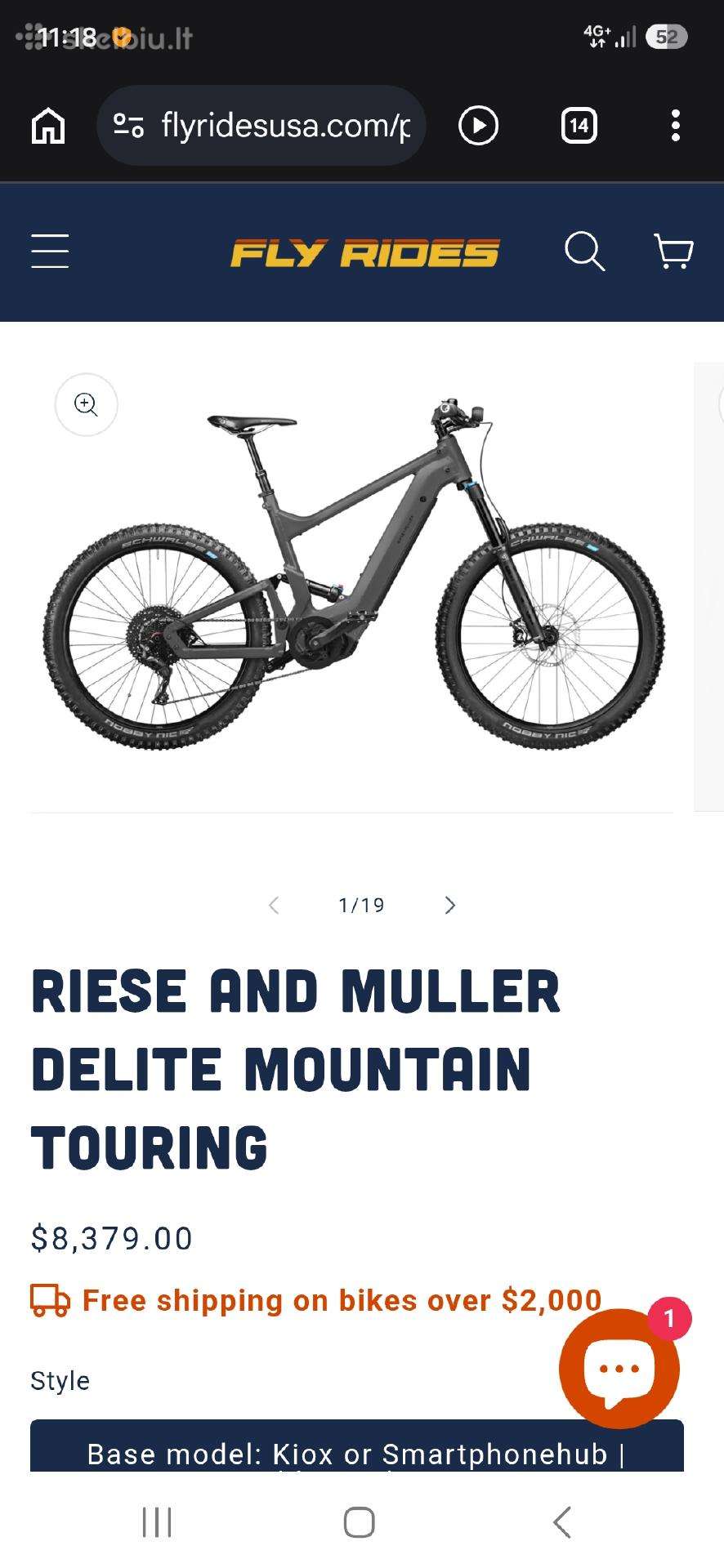 Electric bike -Kita- 27.5″