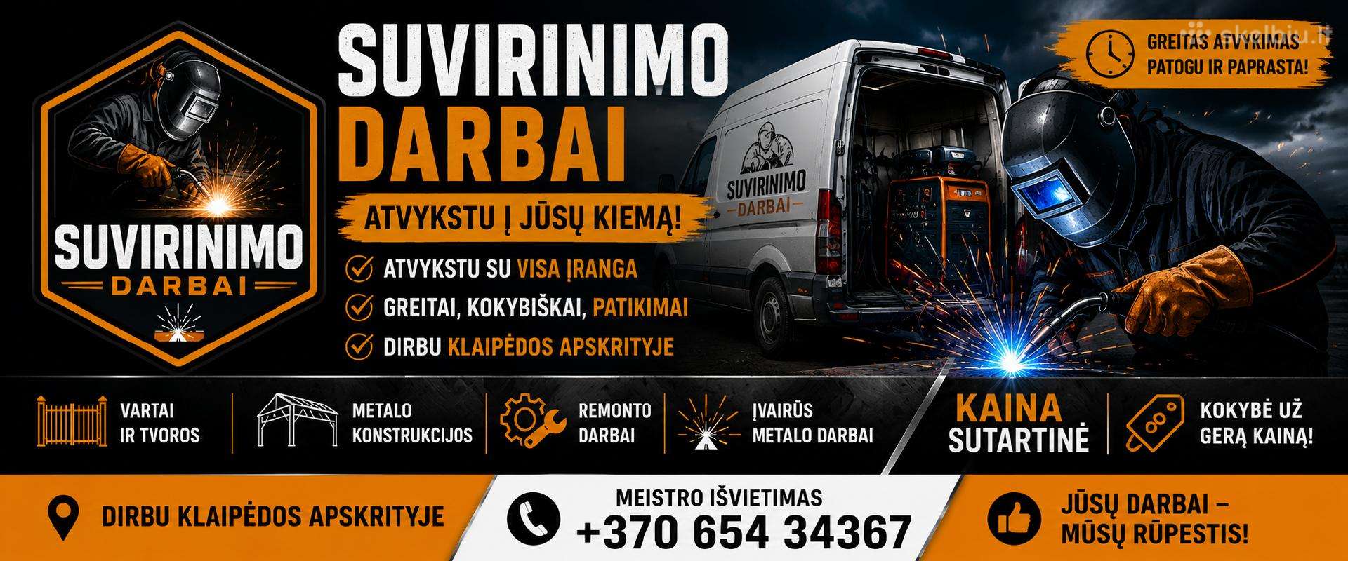 Suvirinimo darbai