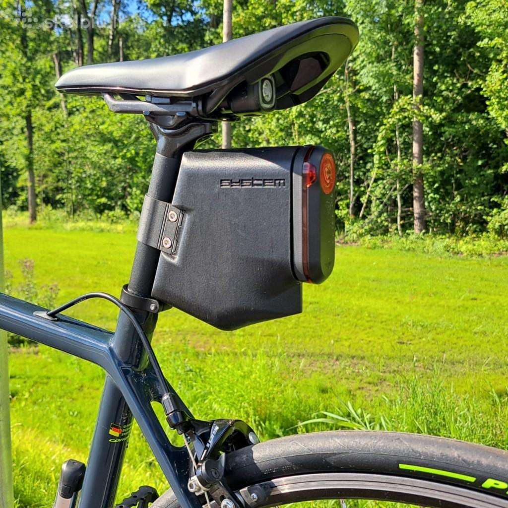 Aerodinaminė bagažinė plento/gravel dviračiui