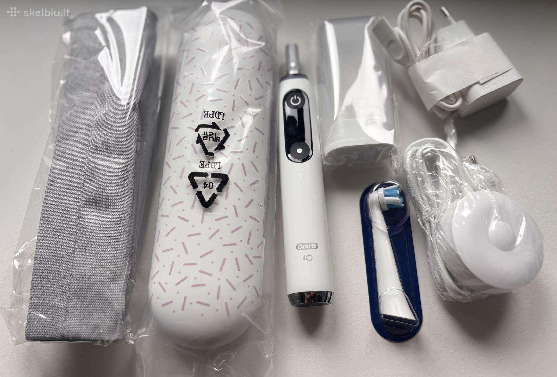 Naujas dantų šepetėlis Oral-b io Series 9n