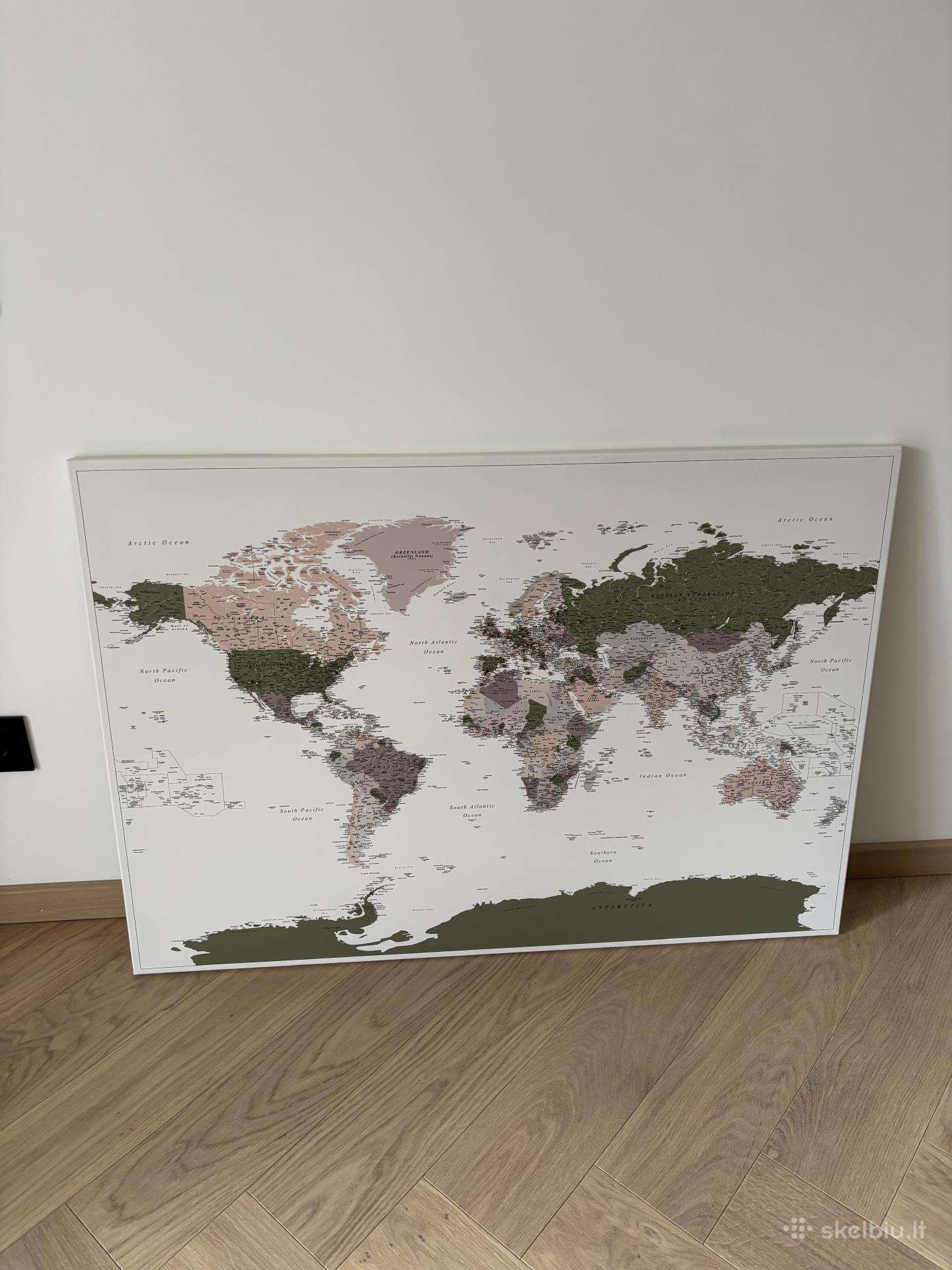 Trip map zemelapis