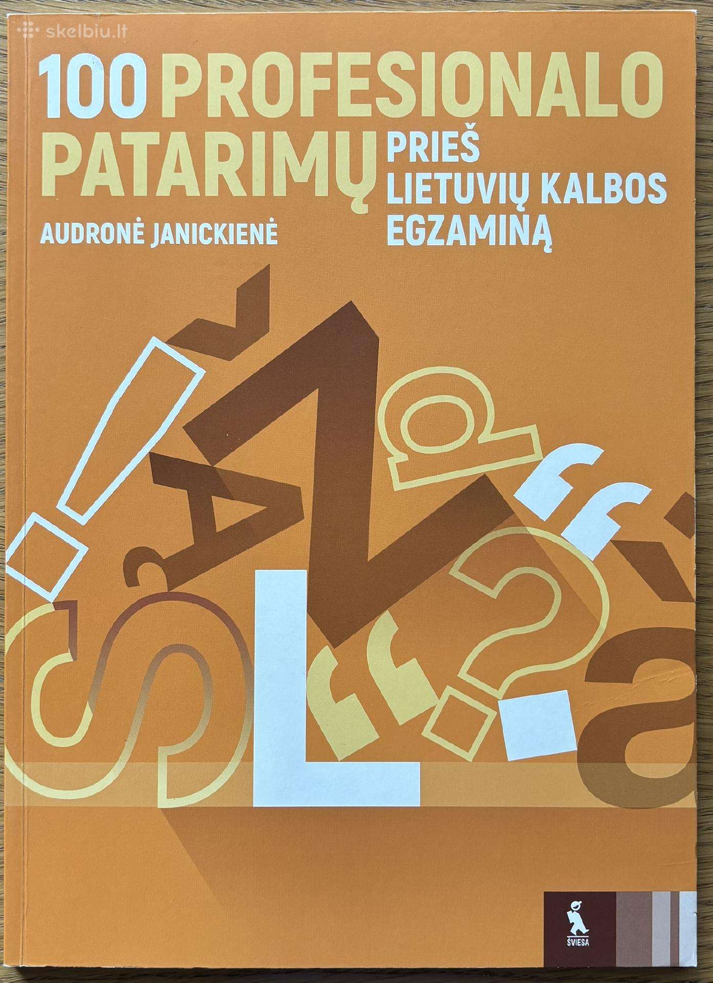 100 patarimų prieš lietuvių kalbos Vbe