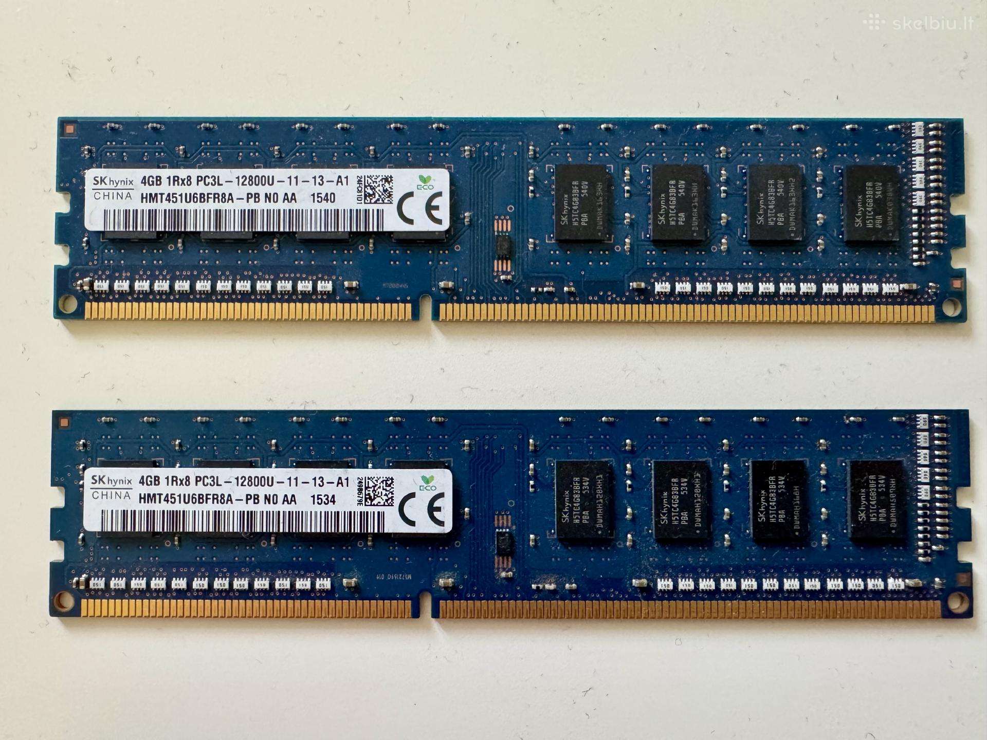 4gb 1rx8 pc3l-12800u (2vnt)