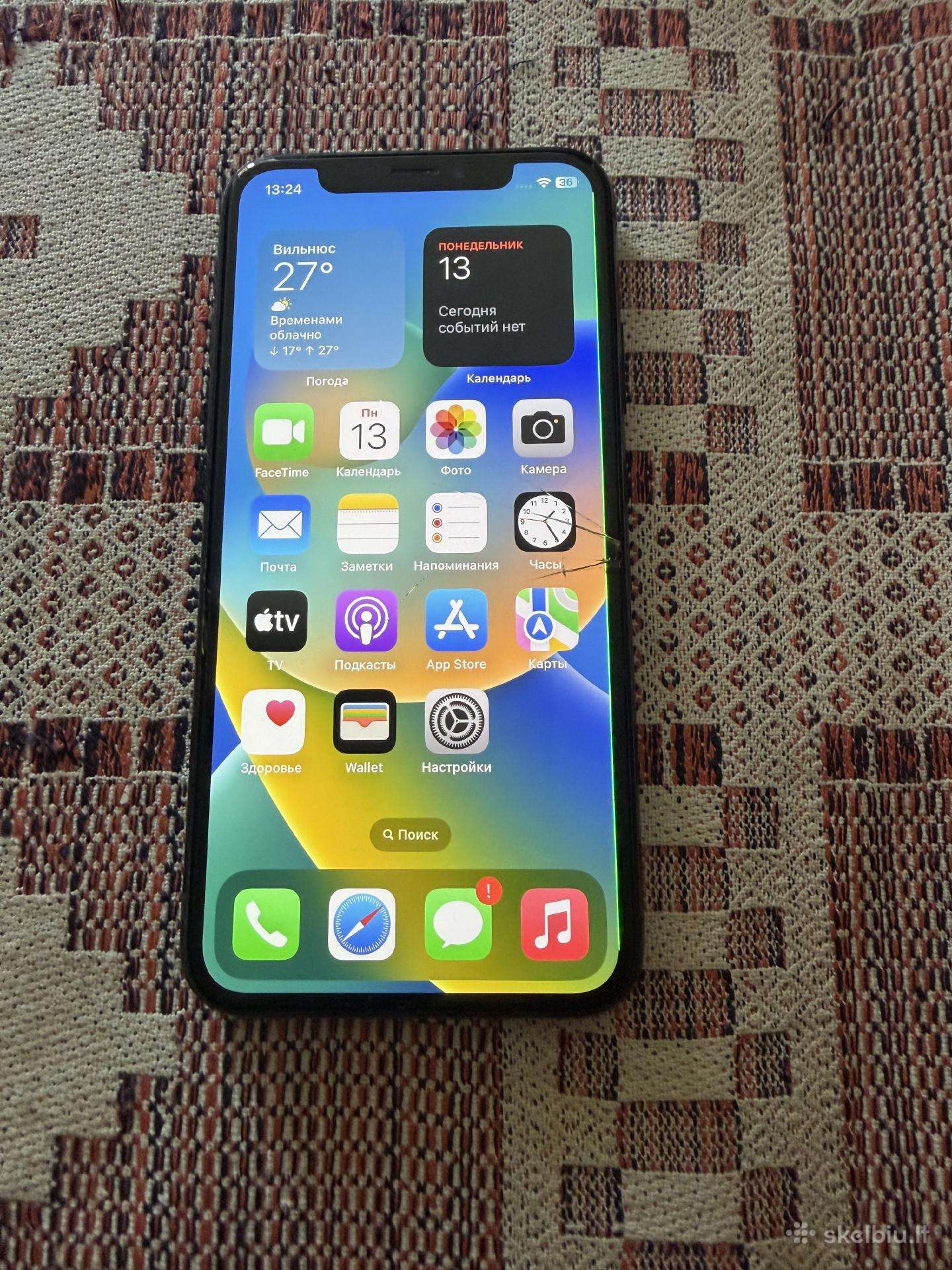 iPhone x 64 GB black