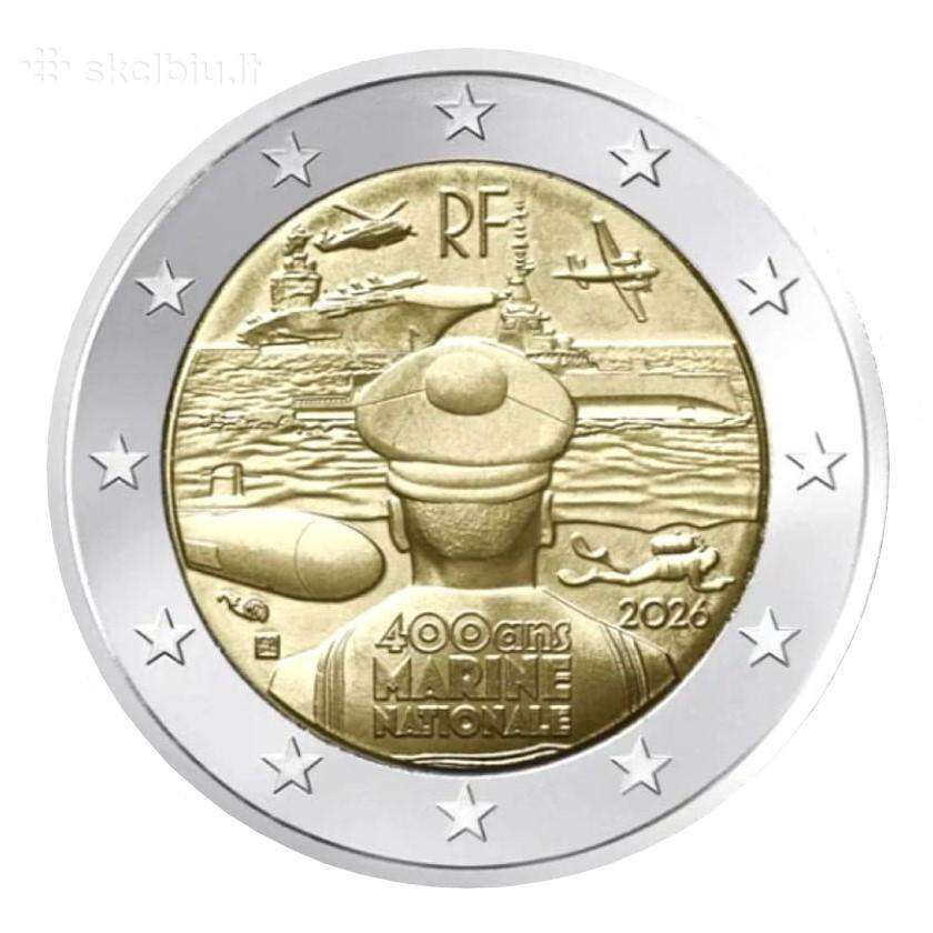 Prancūzijos proginės euro monetos