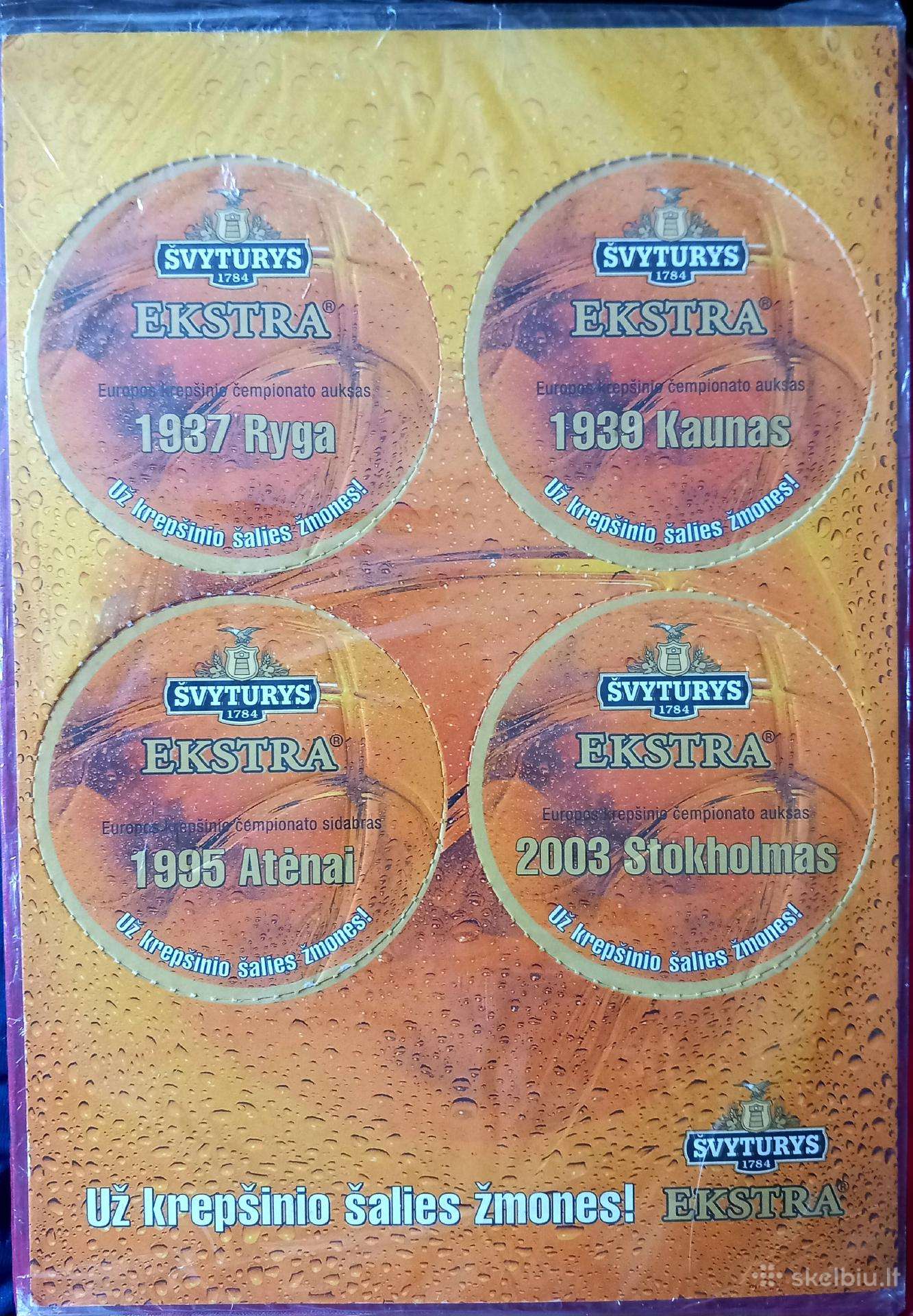 Alaus padėkliukų komplektas