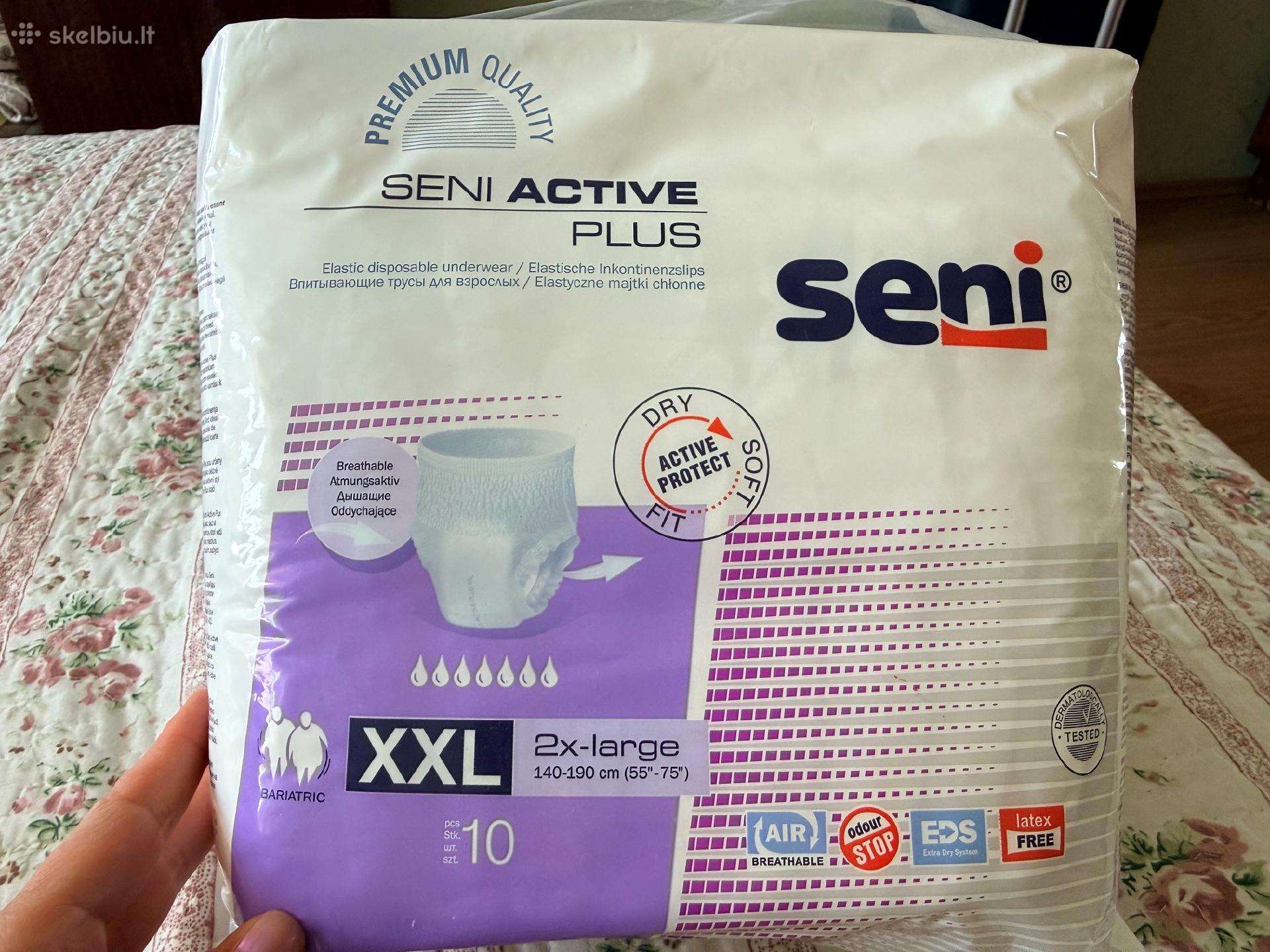 Sauskelnės-kelnaitės Seni Active Plus, XXL dydis