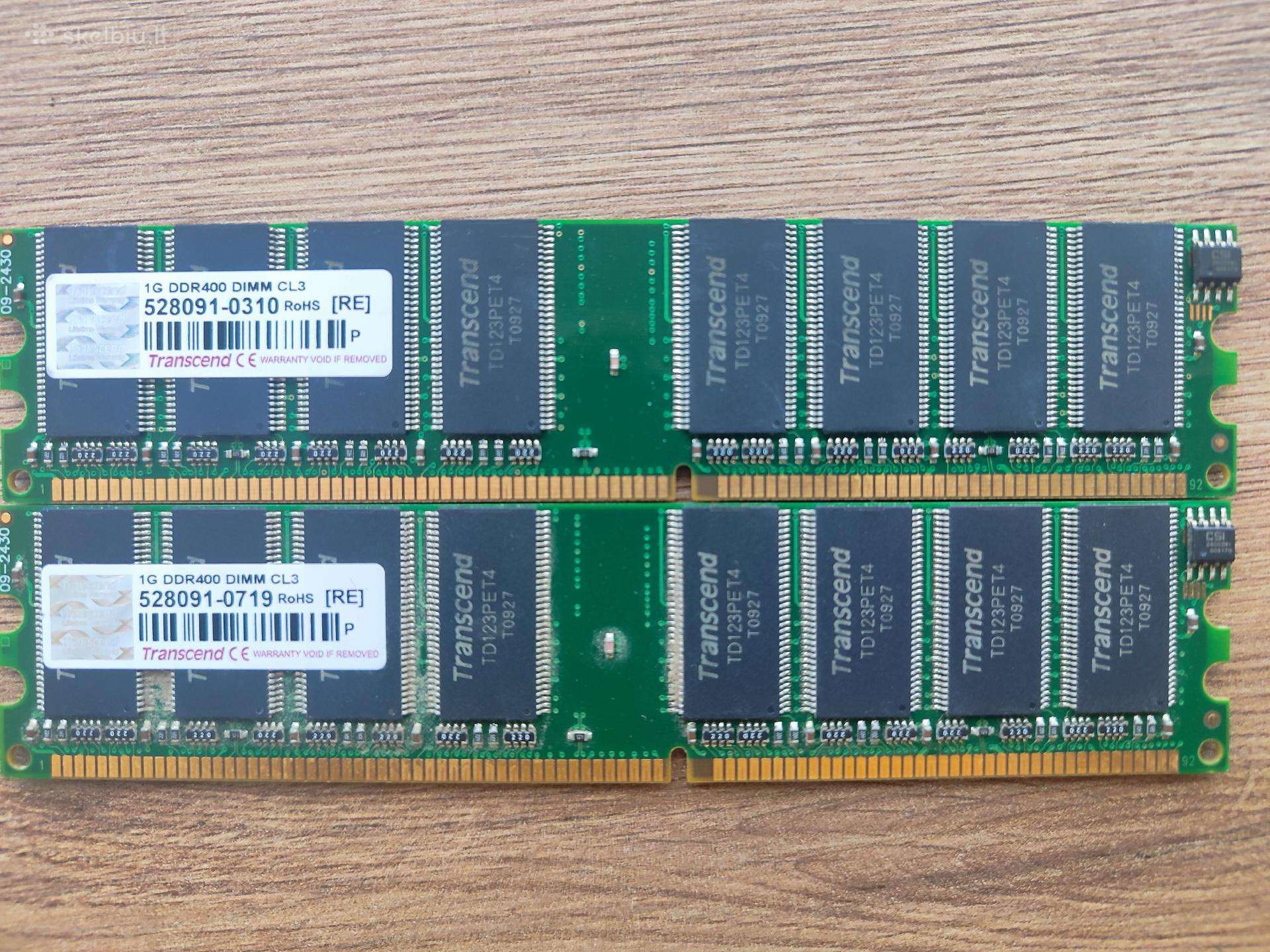 RAM Ddr 400 2x1gb