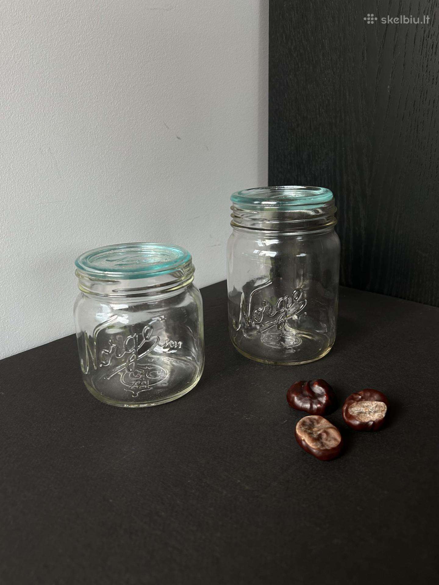 Stikliniai indai biriems produktams