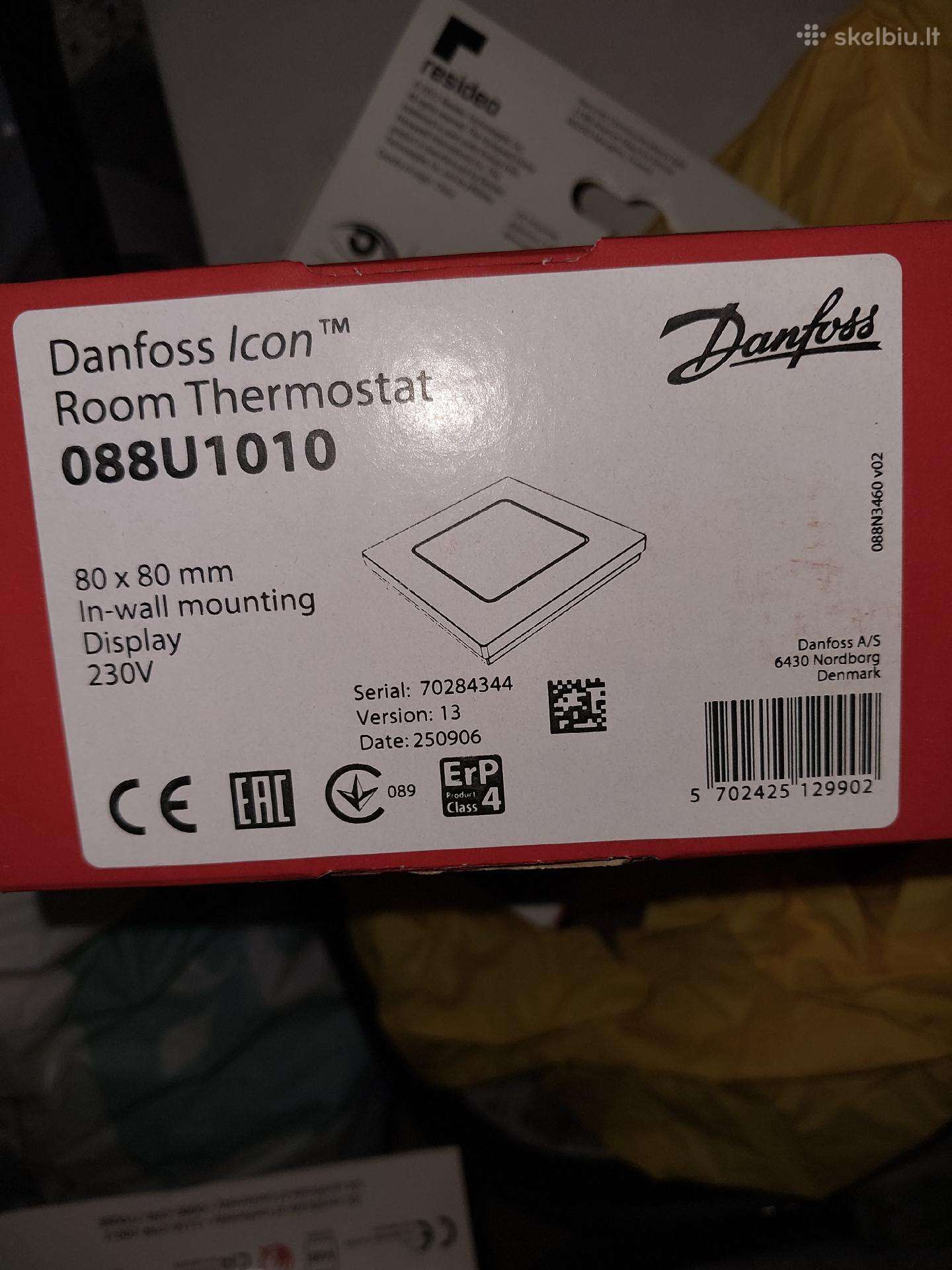 Danfoss nauji termostatai ! Santechnikos prekes.