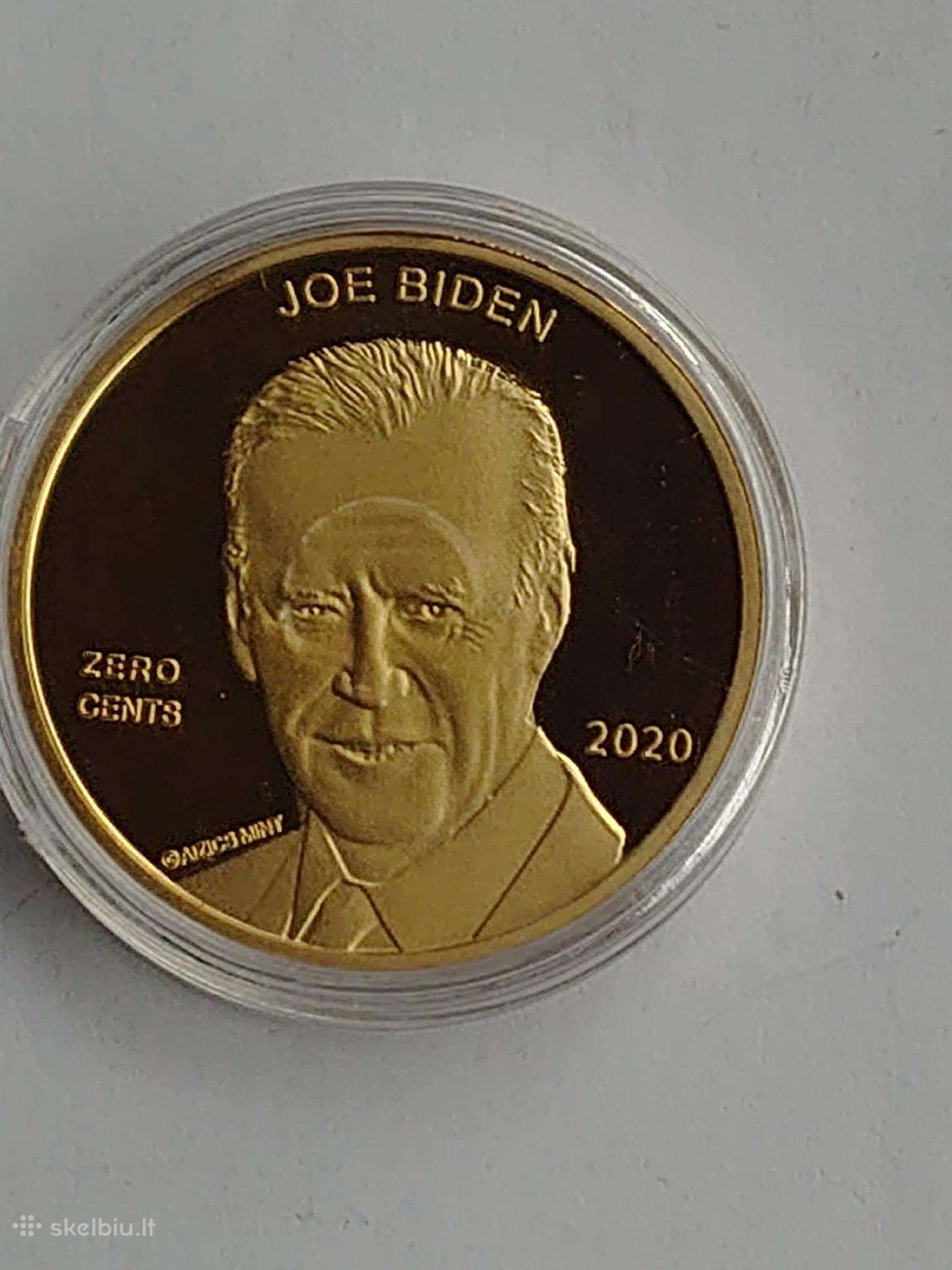 Joe Biden Zero Cents Novelty Penny Coin