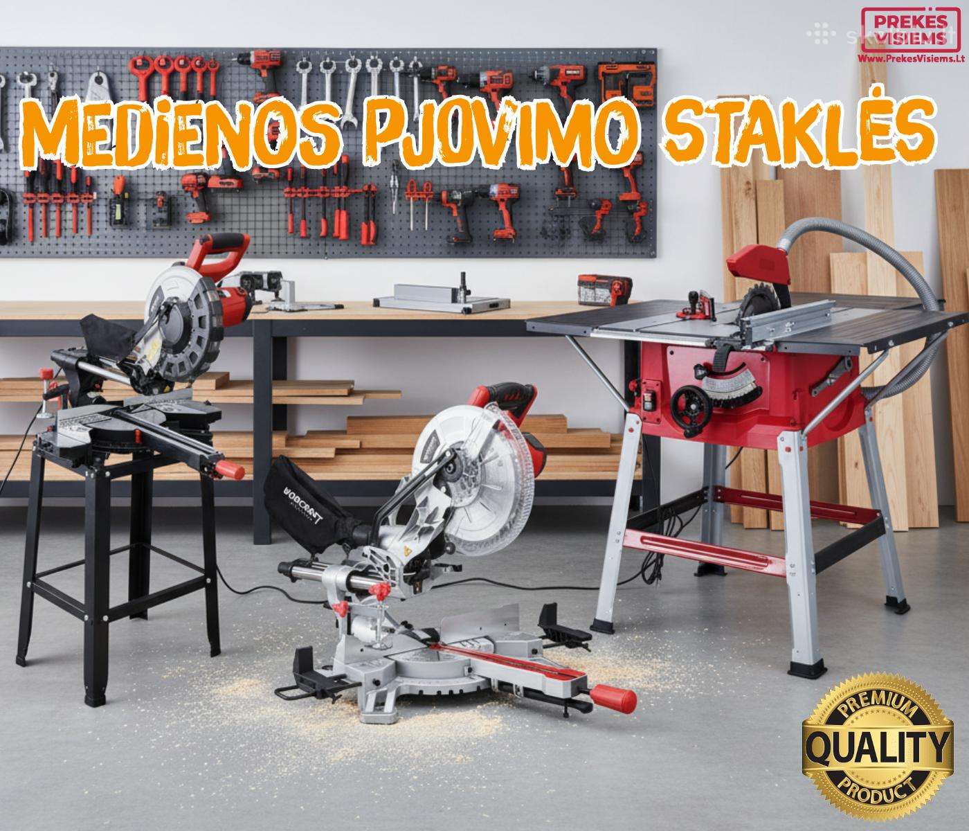 Medienos pjovimo staklės