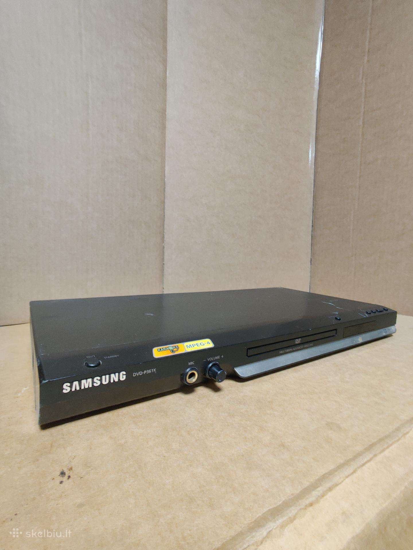 Dvd grotuvas su Karaoke Samsung Dvd-p361k