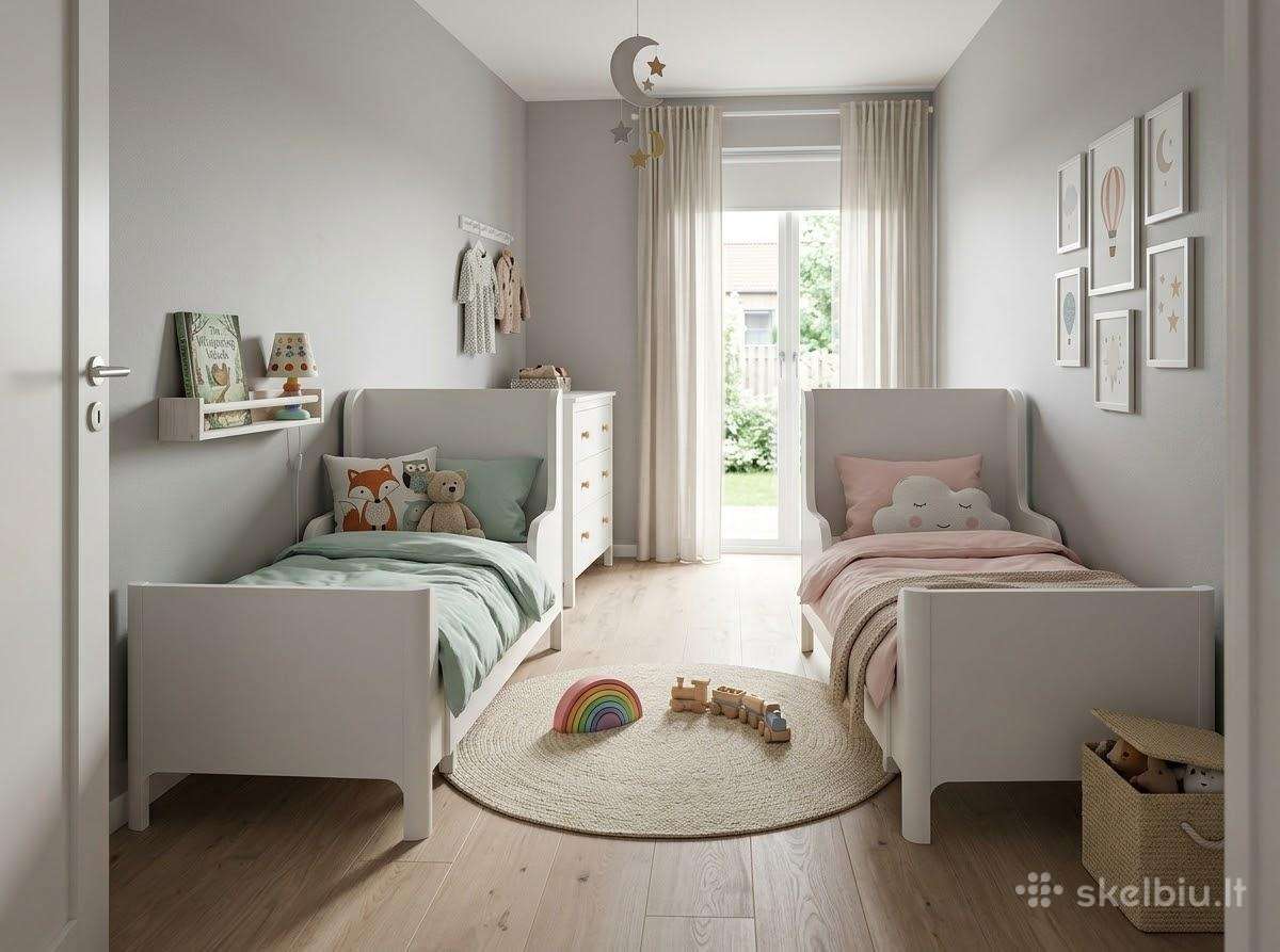 Ikea Busunge auganti lova