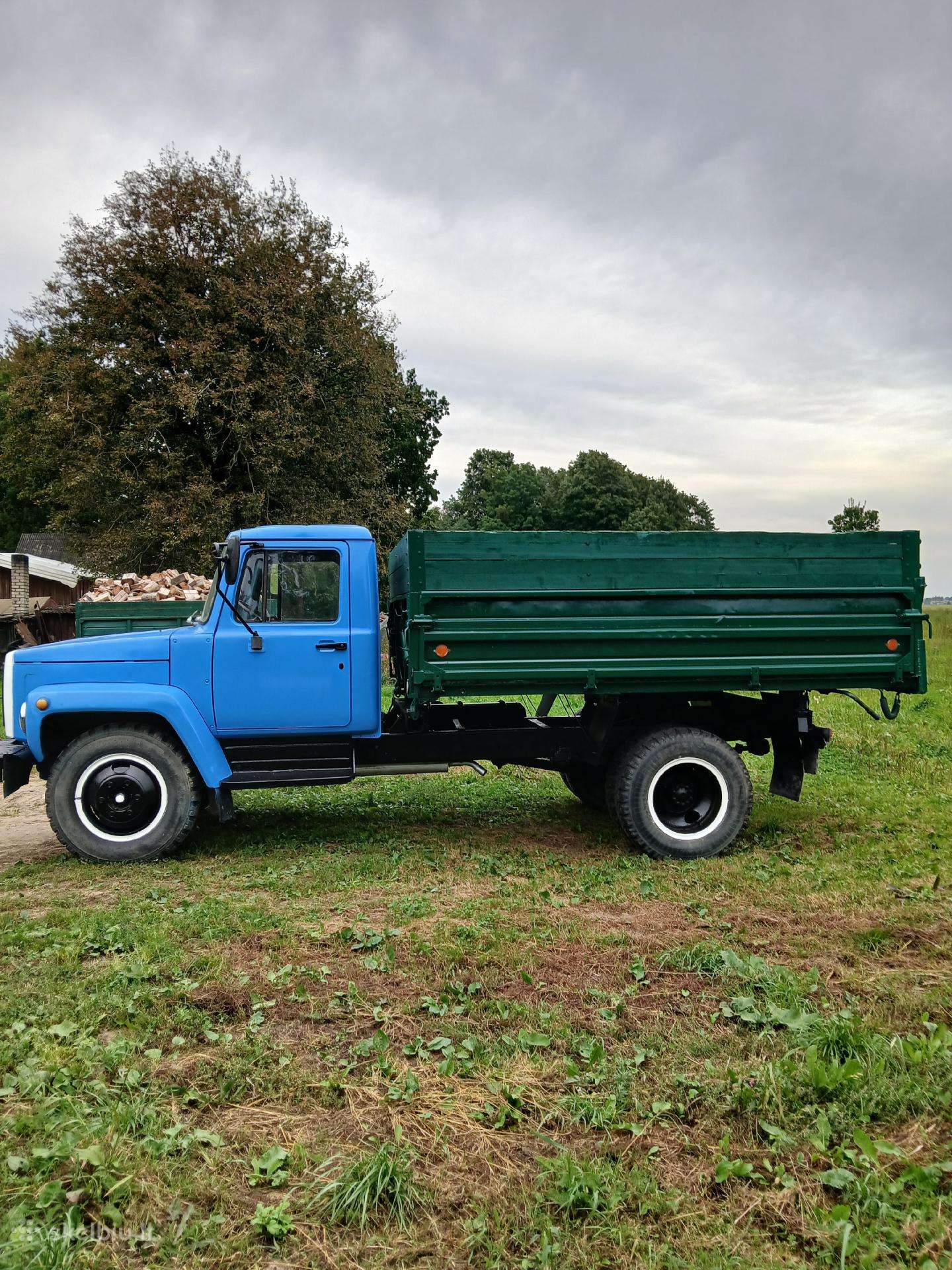 GAZ 3507, dumpers / tippers