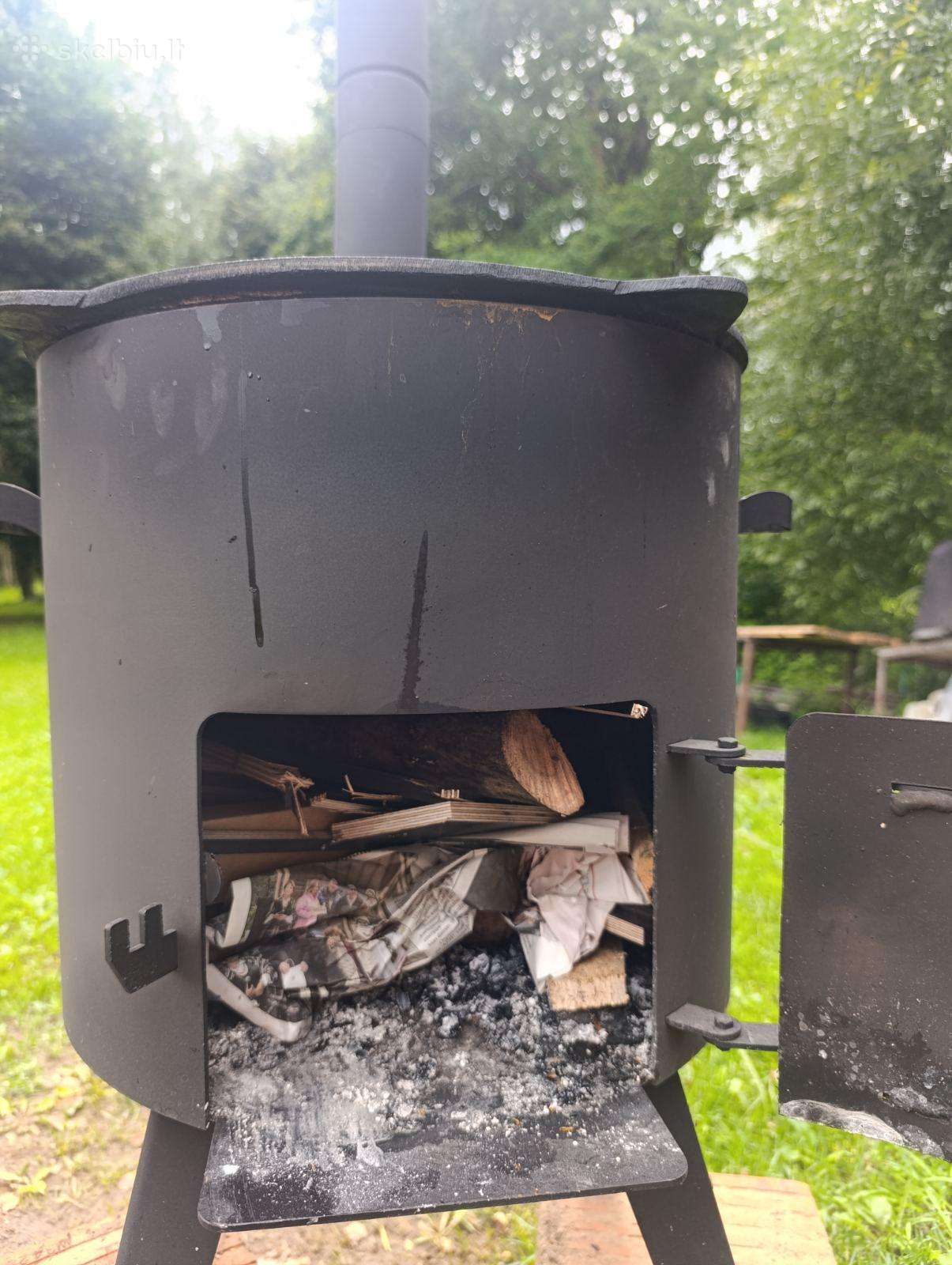 Kazanas 12 litr,su kazano krosnele
