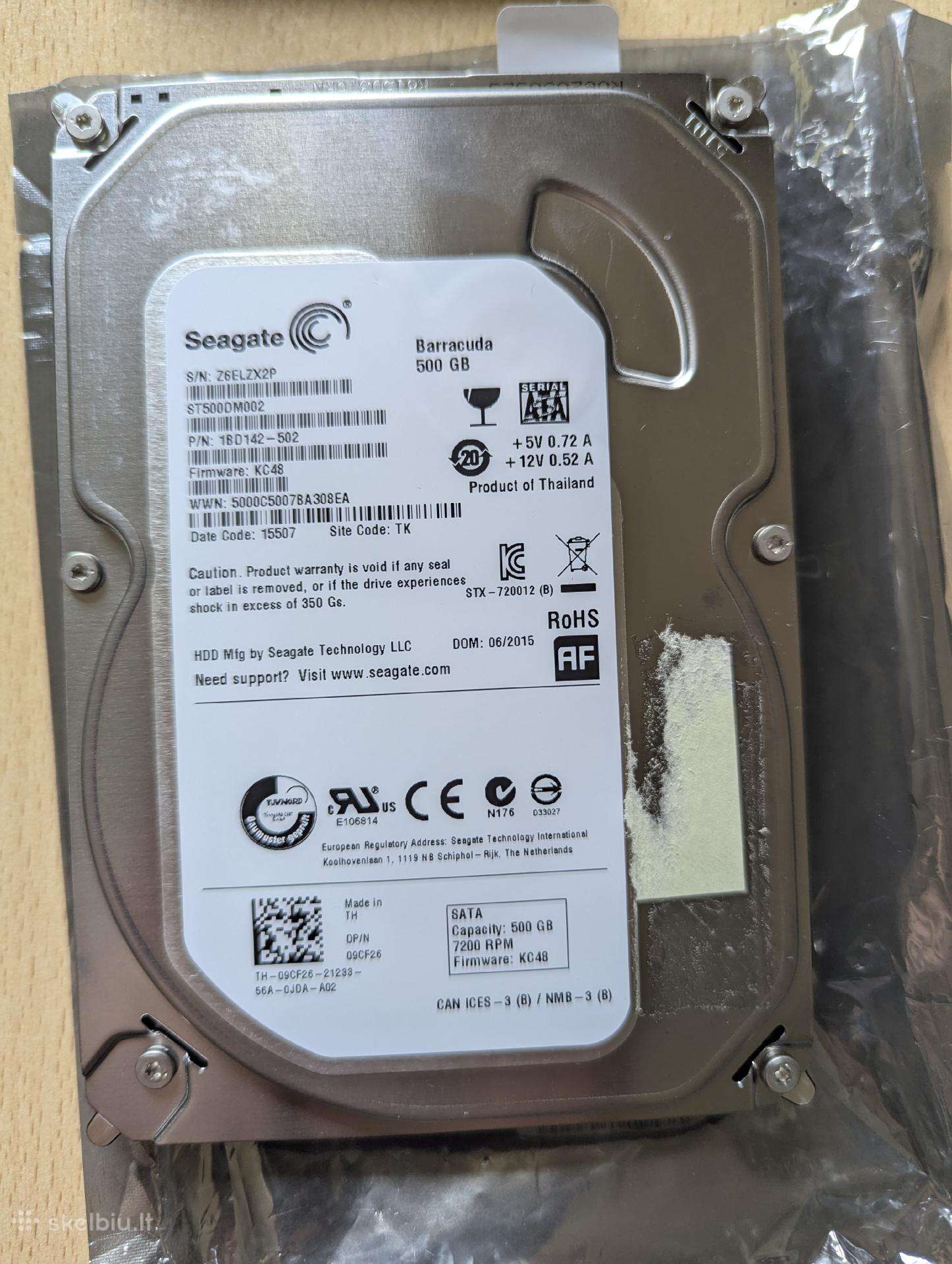 HDD Seagate 500gb