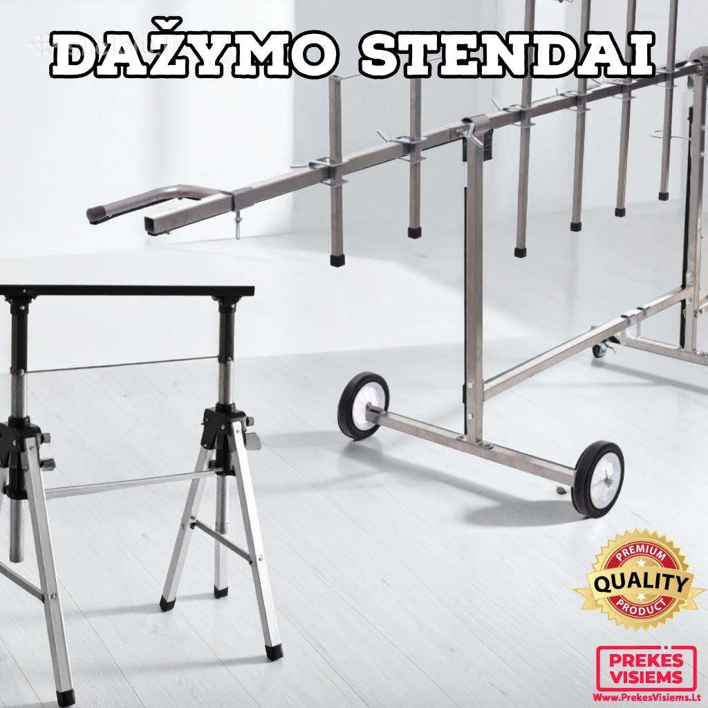 Pigiausiai dažymo stovai stendai