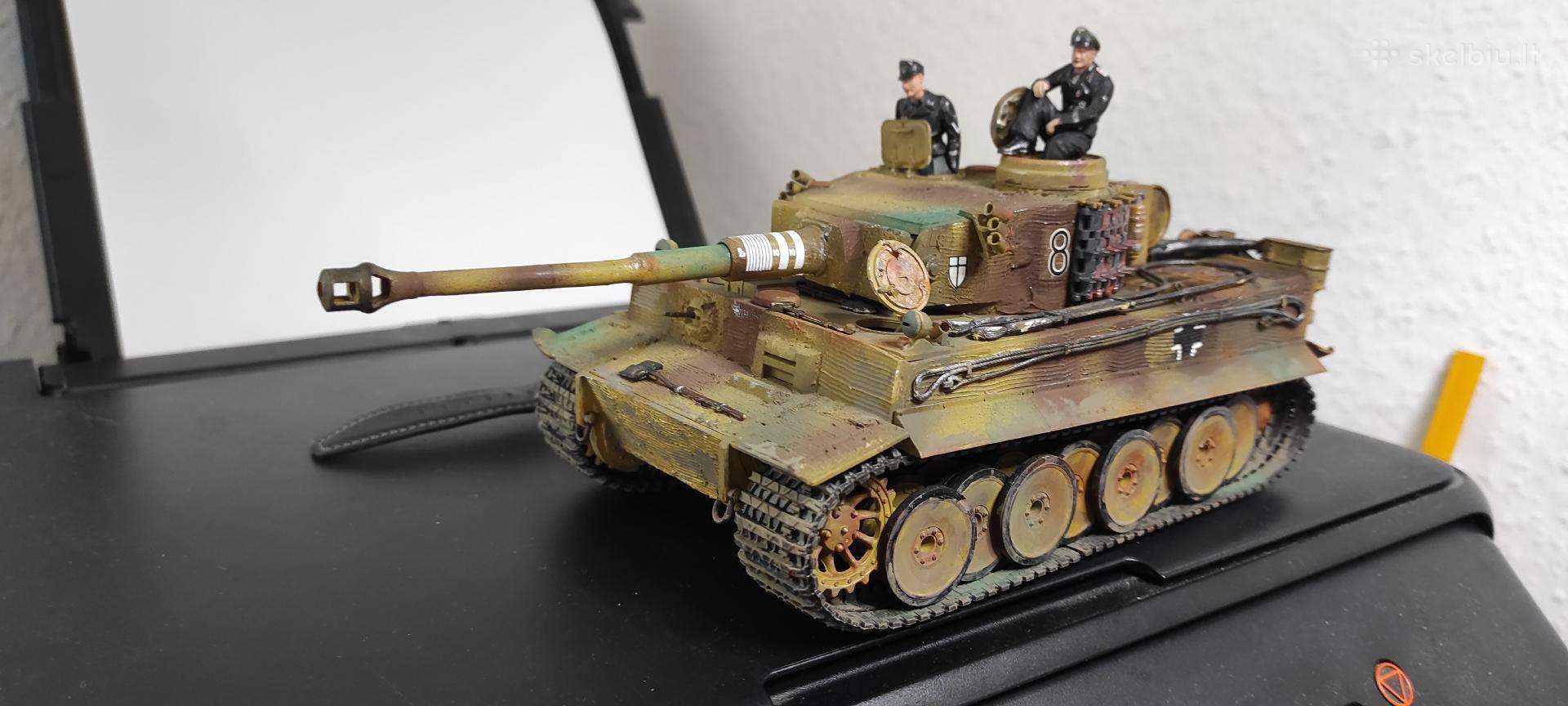 1:35 Tankas Modelis Vermachtas Tiger