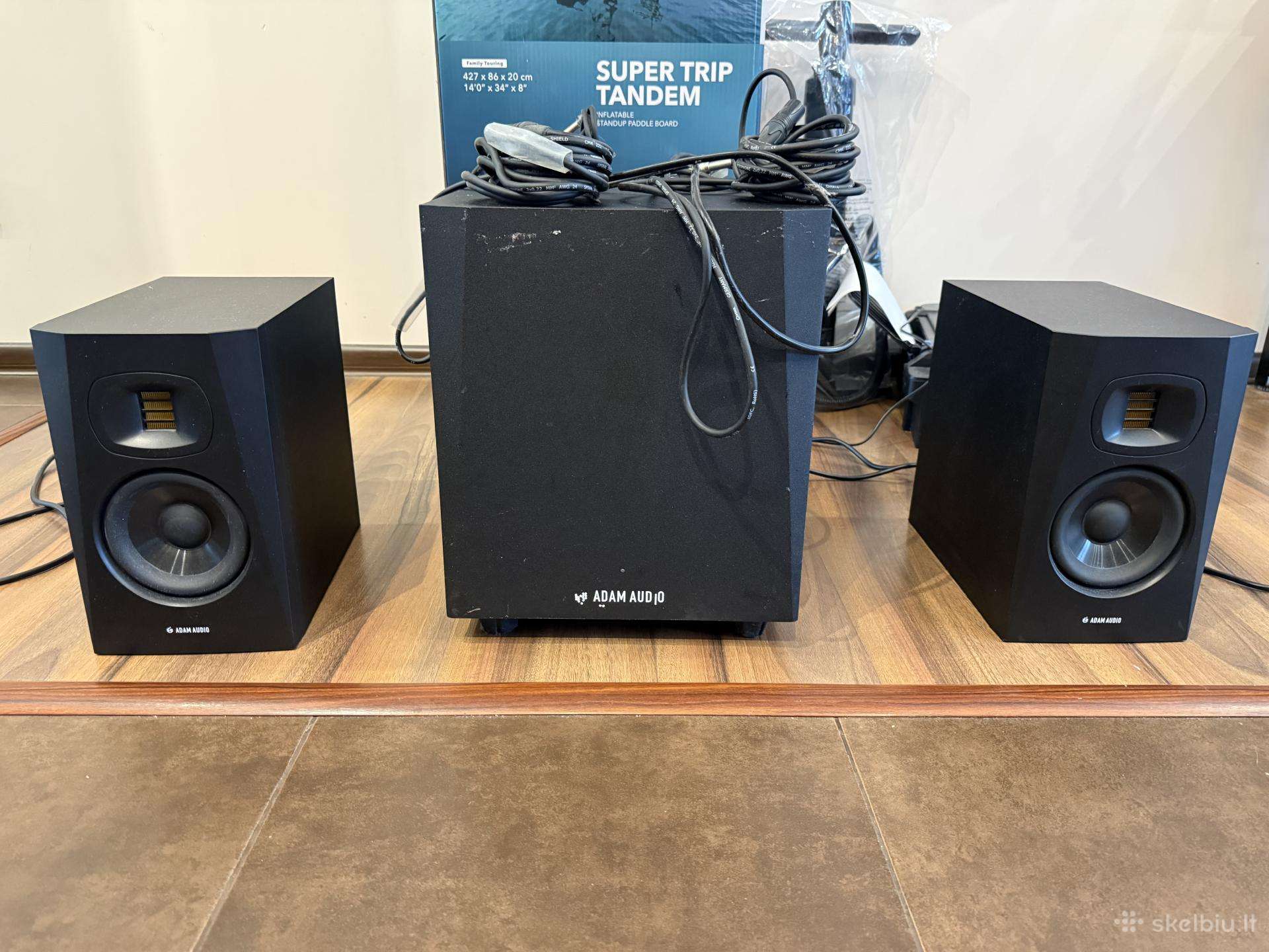 Adam Audio T5v + Adam Audio T10s Puiki būklė