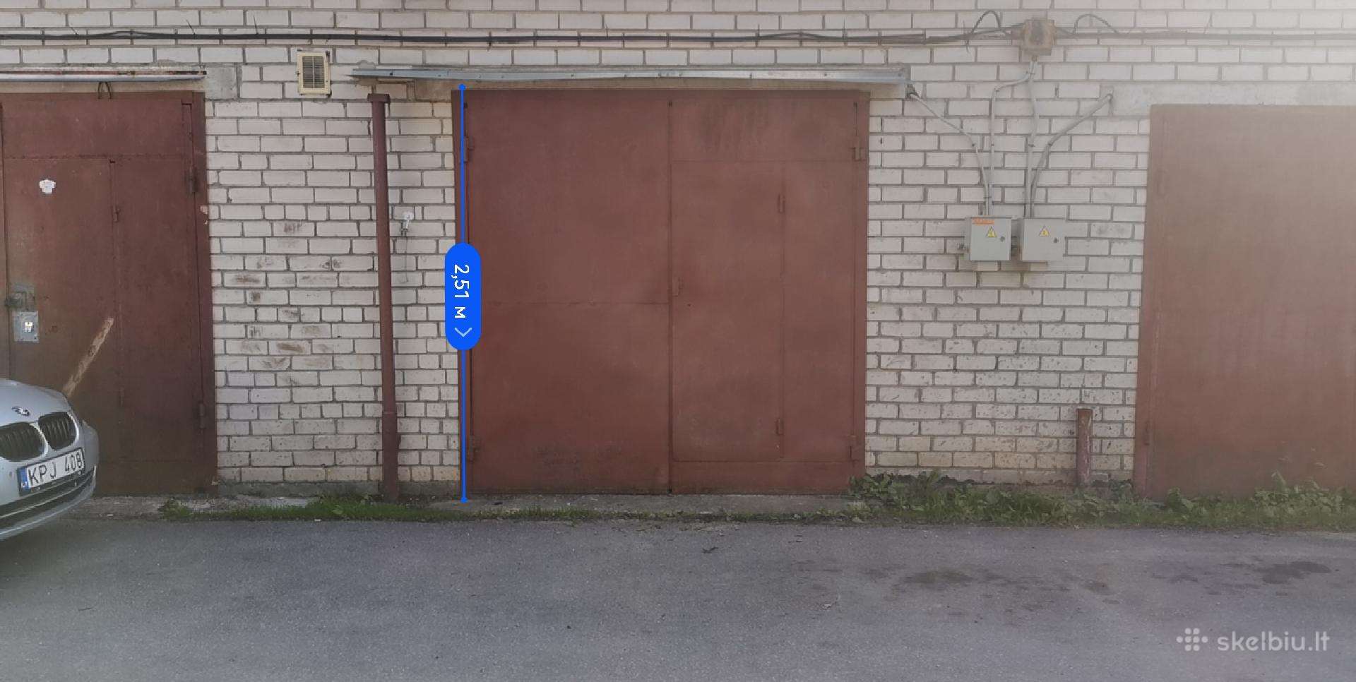 Aukštas garažas Visagine bendrijoje Motoras