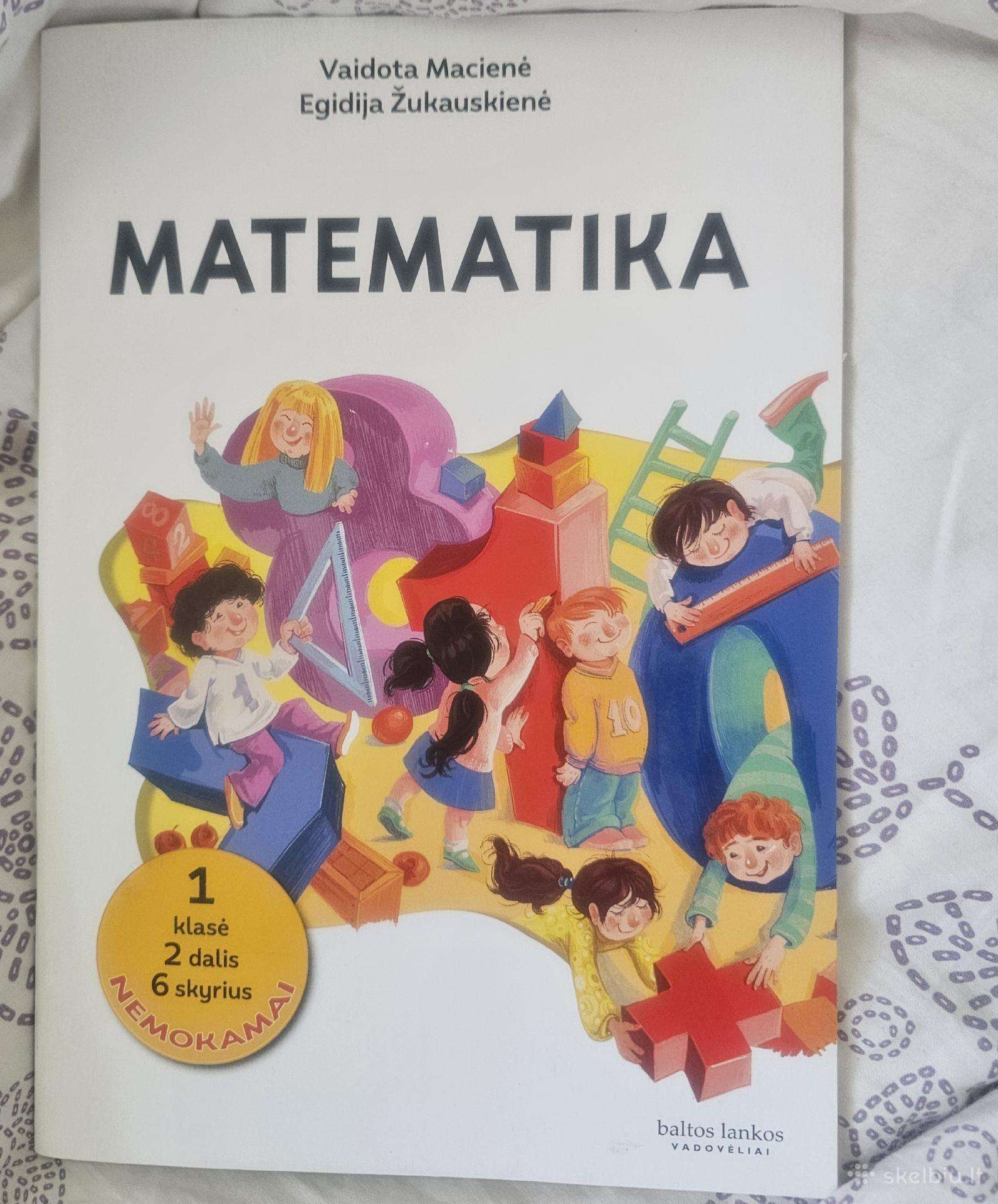 Matematikos vadovelis 1 klasei 2 dalis 6 skyrius