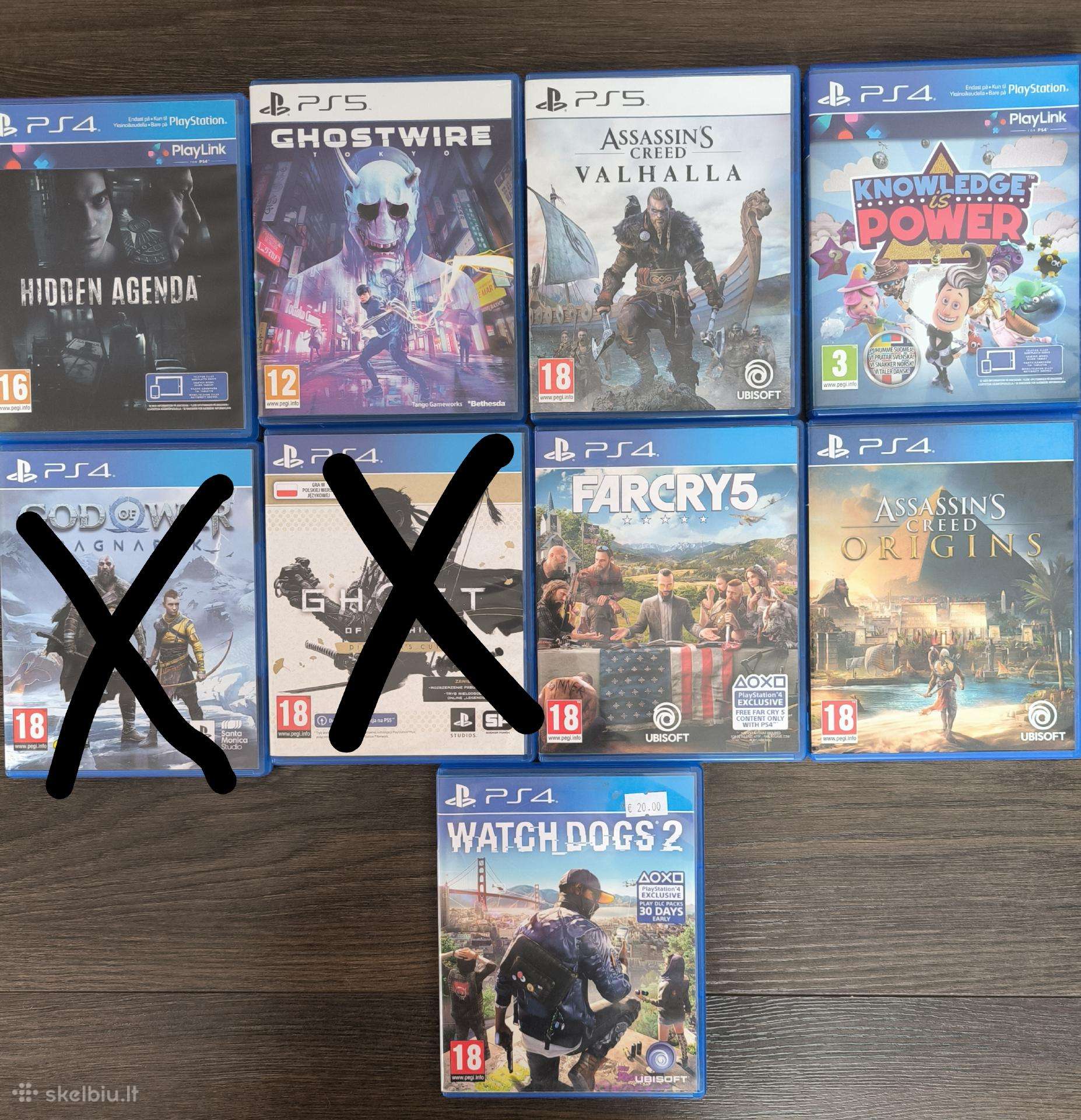 Sony Playstation Ps5 / Ps4 žaidimai