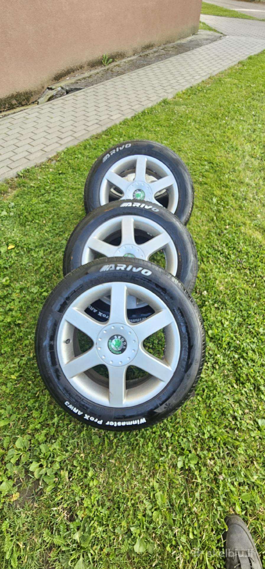 Skoda, light alloy, R16