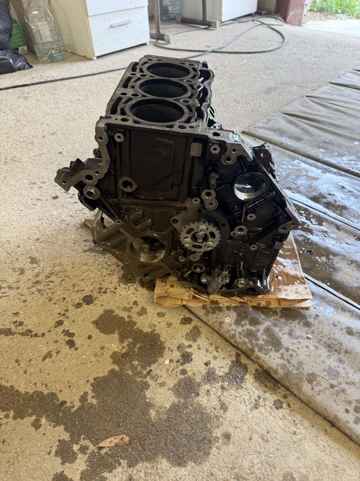 Audi A6 variklio blokas