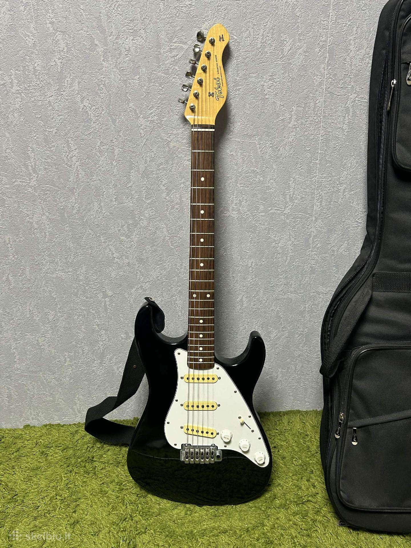 Mažai Naudotas Elektrinės Gitaros Komplektas