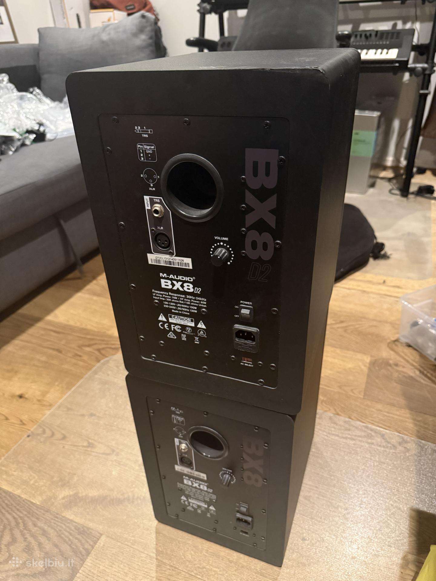 M-audio Bx8 D2 monitoriai
