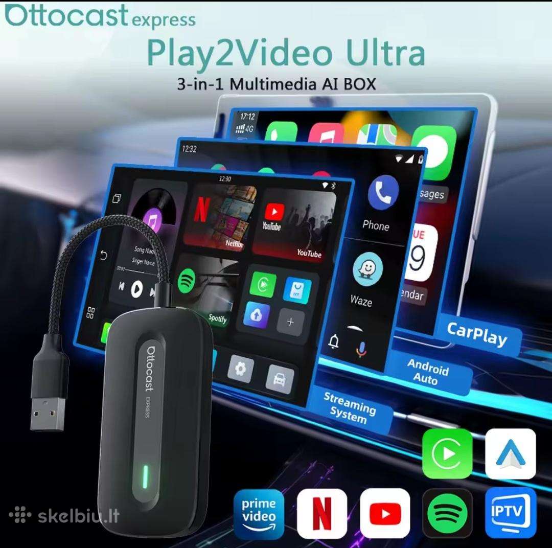Ottocast Play2video Ultra, Elm 327 Obd2 Kingbolen