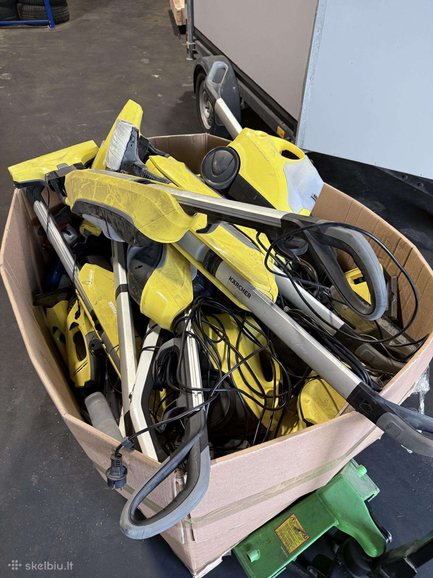 Karcher siurbliu ir valymo irenginiu palete