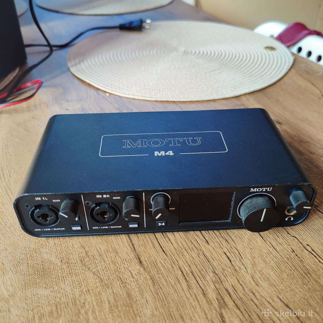 Motu M4 Usb-c garso plokštė / audio interface