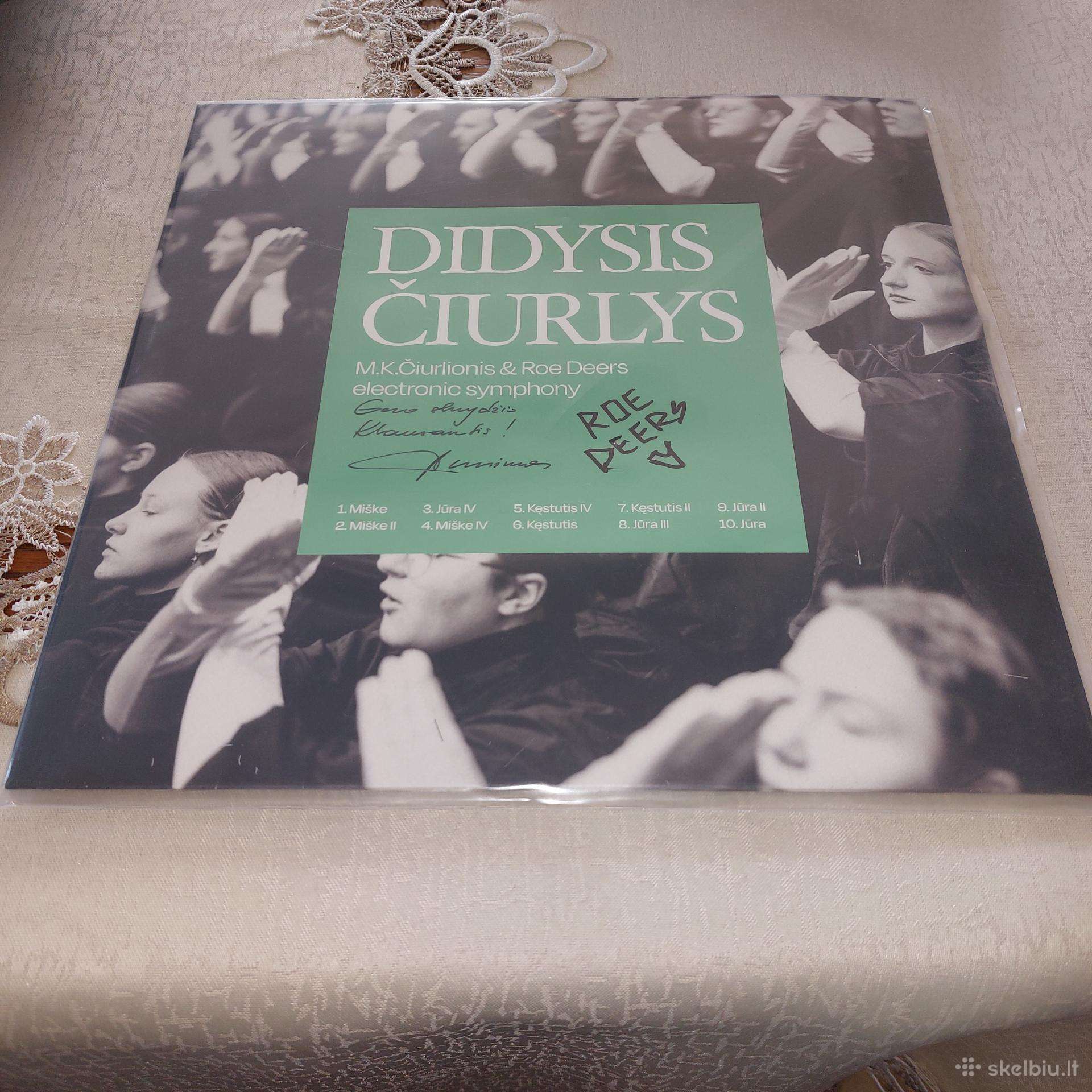 Nauja plokštelė Didysis Čiurlys
