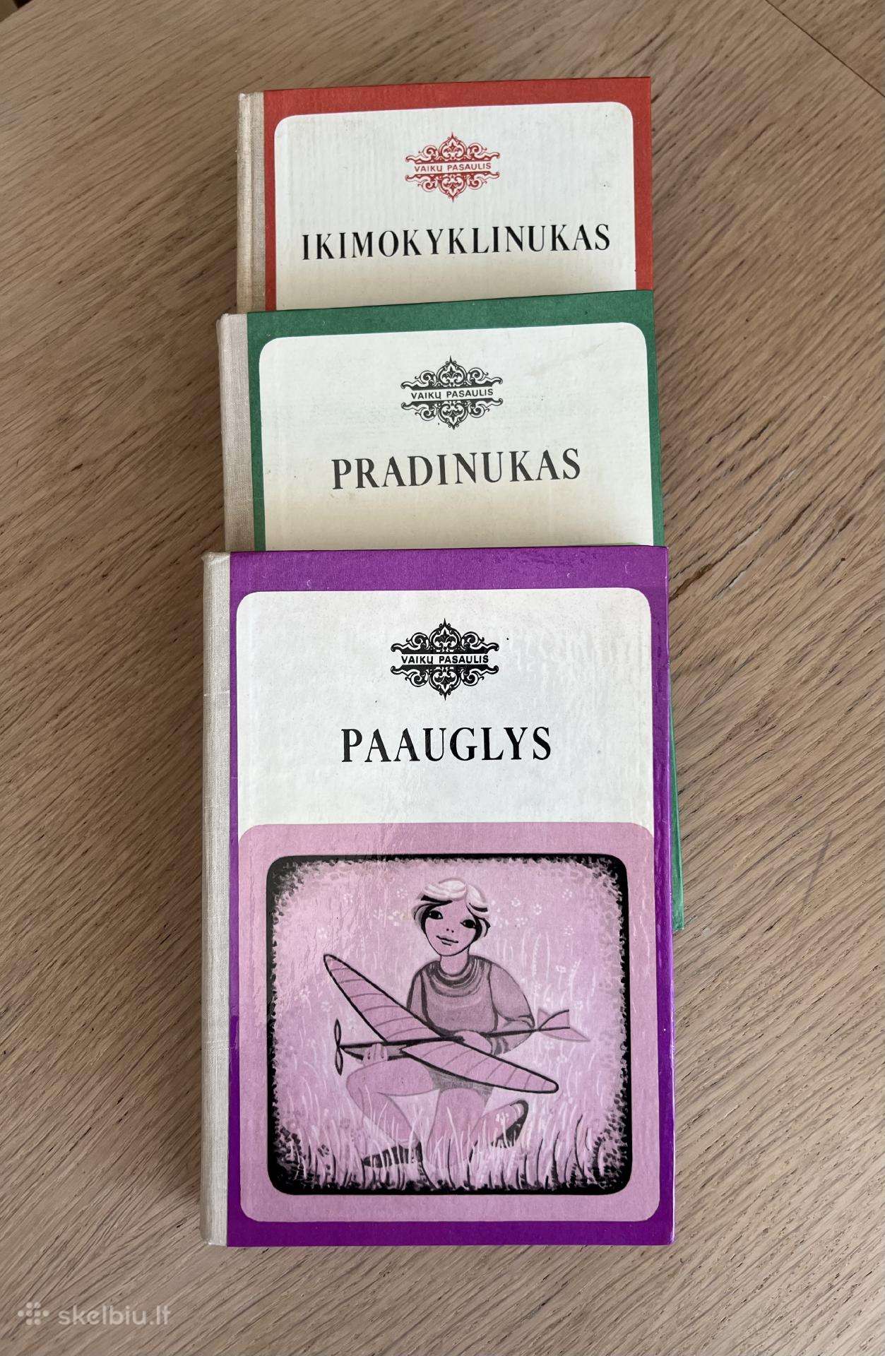 Knygų rinkinys „Vaikų pasaulis“ (3 knygos)