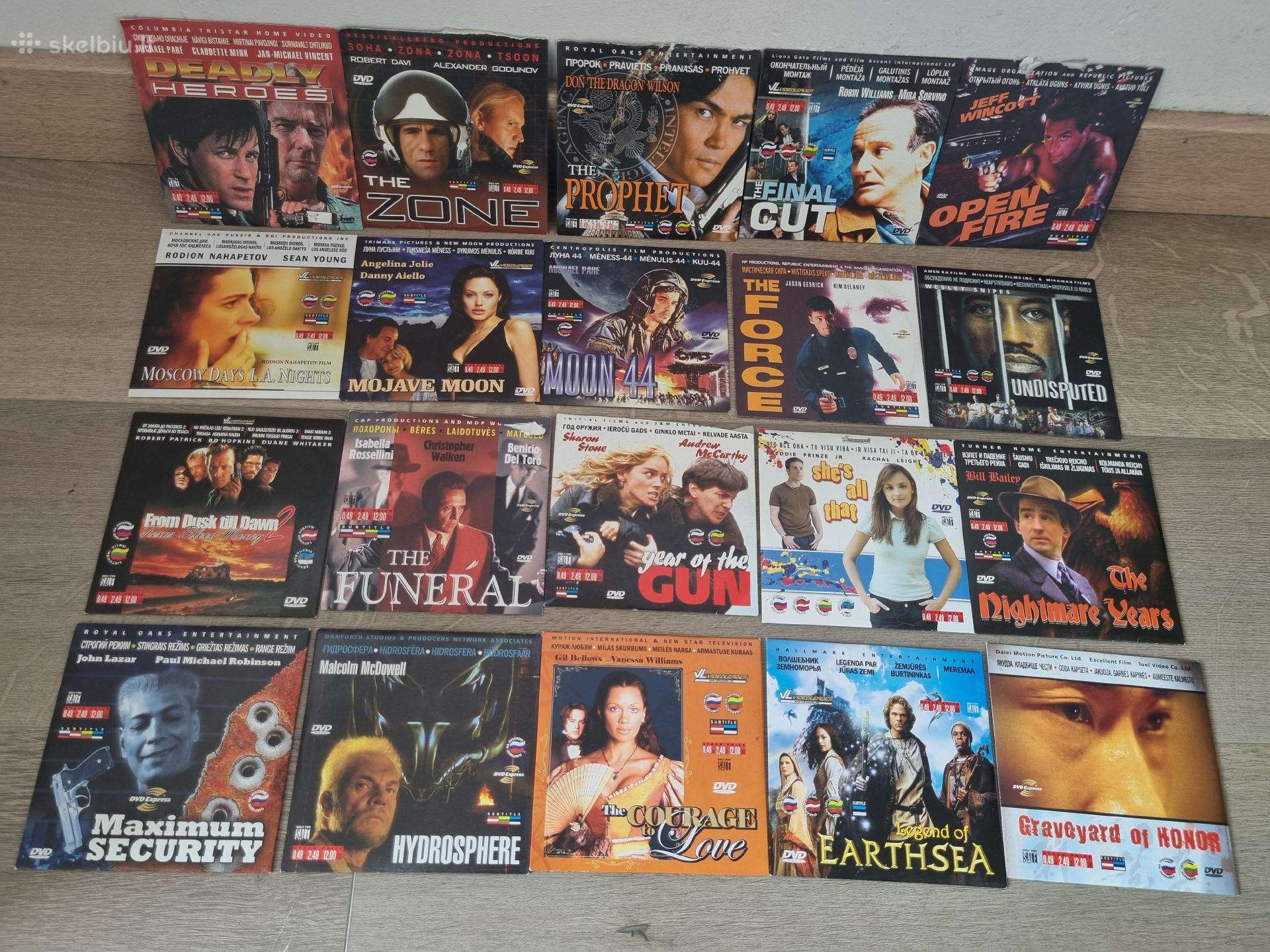 1DVD = 1€