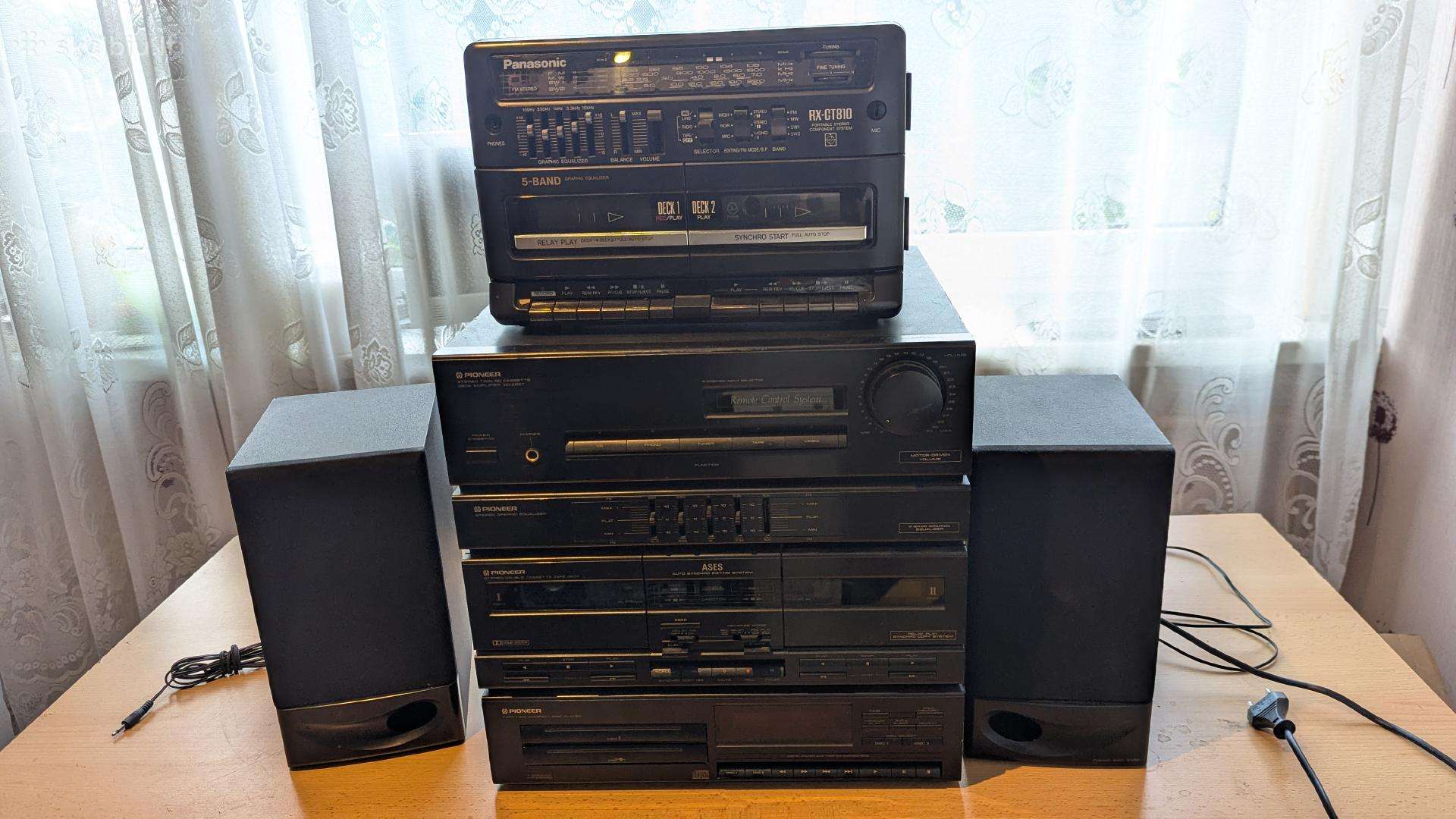 Parduodu audio komplektą (viskas kartu)