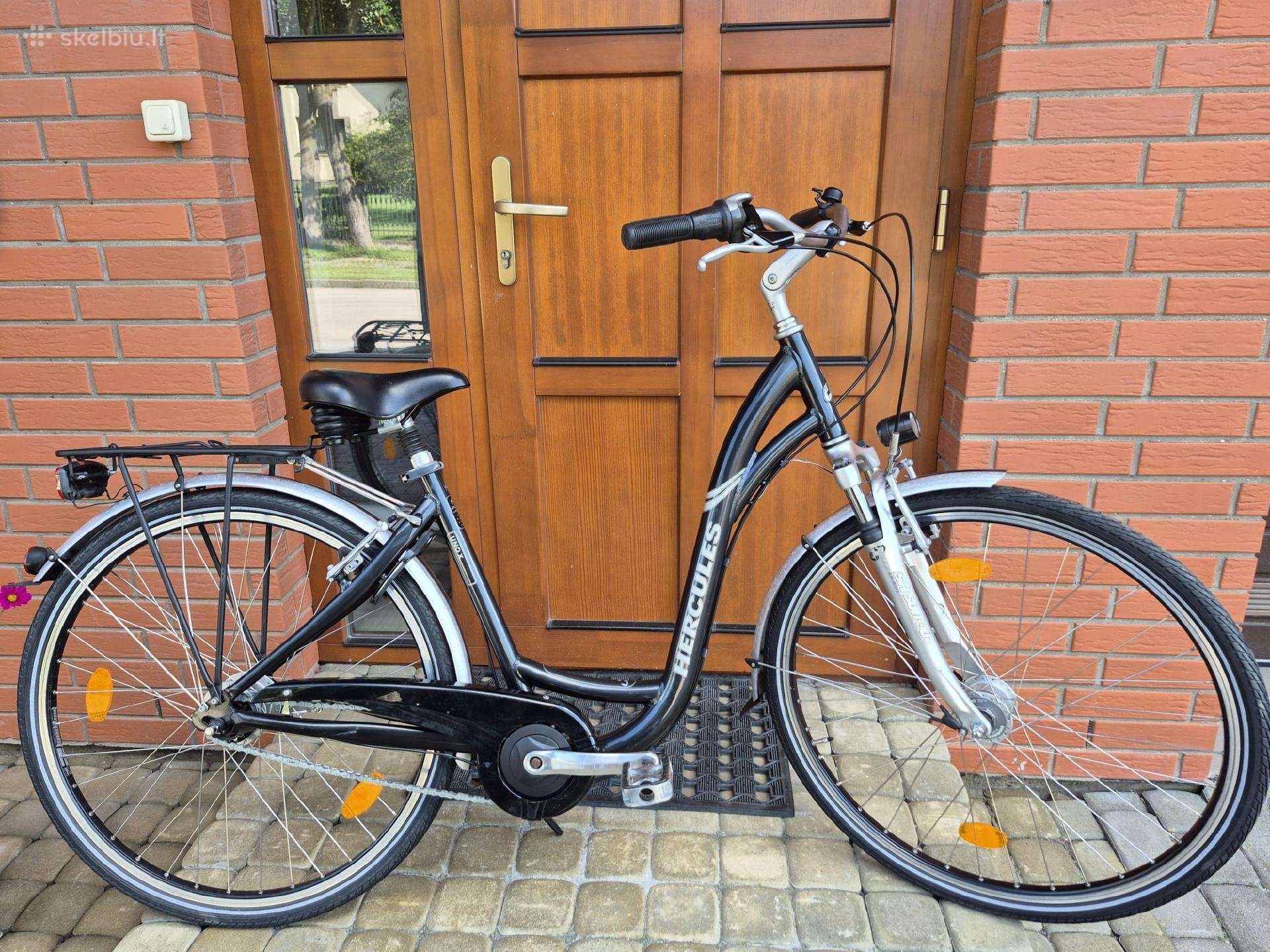 Hercules ir Wheeler dviračiai vidinėmis ir išorinė