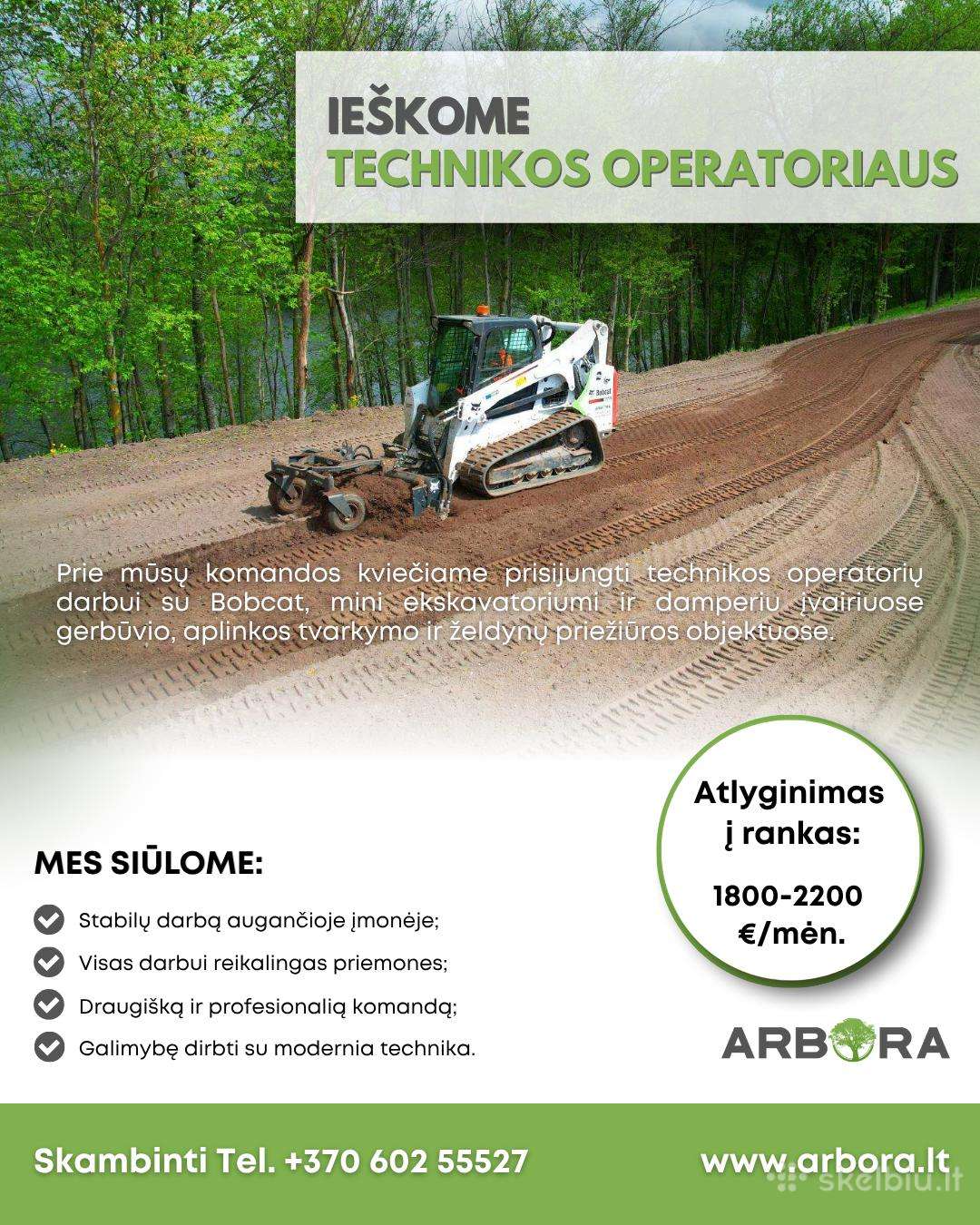 Technikos operatorius (-ė)