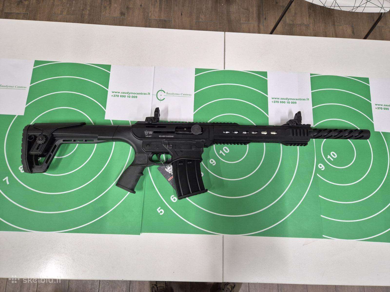 Lygiavamzdis pusiau automatinis šautuvas M7, 12x76