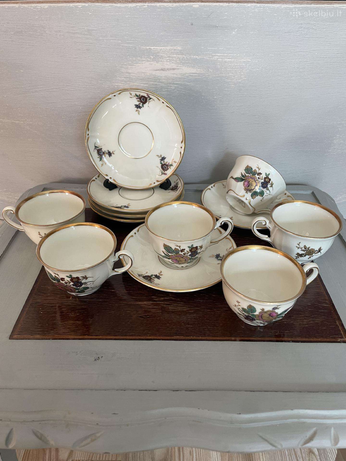 Reti švediški espresso puodeliai Karlskrona (6vnt)