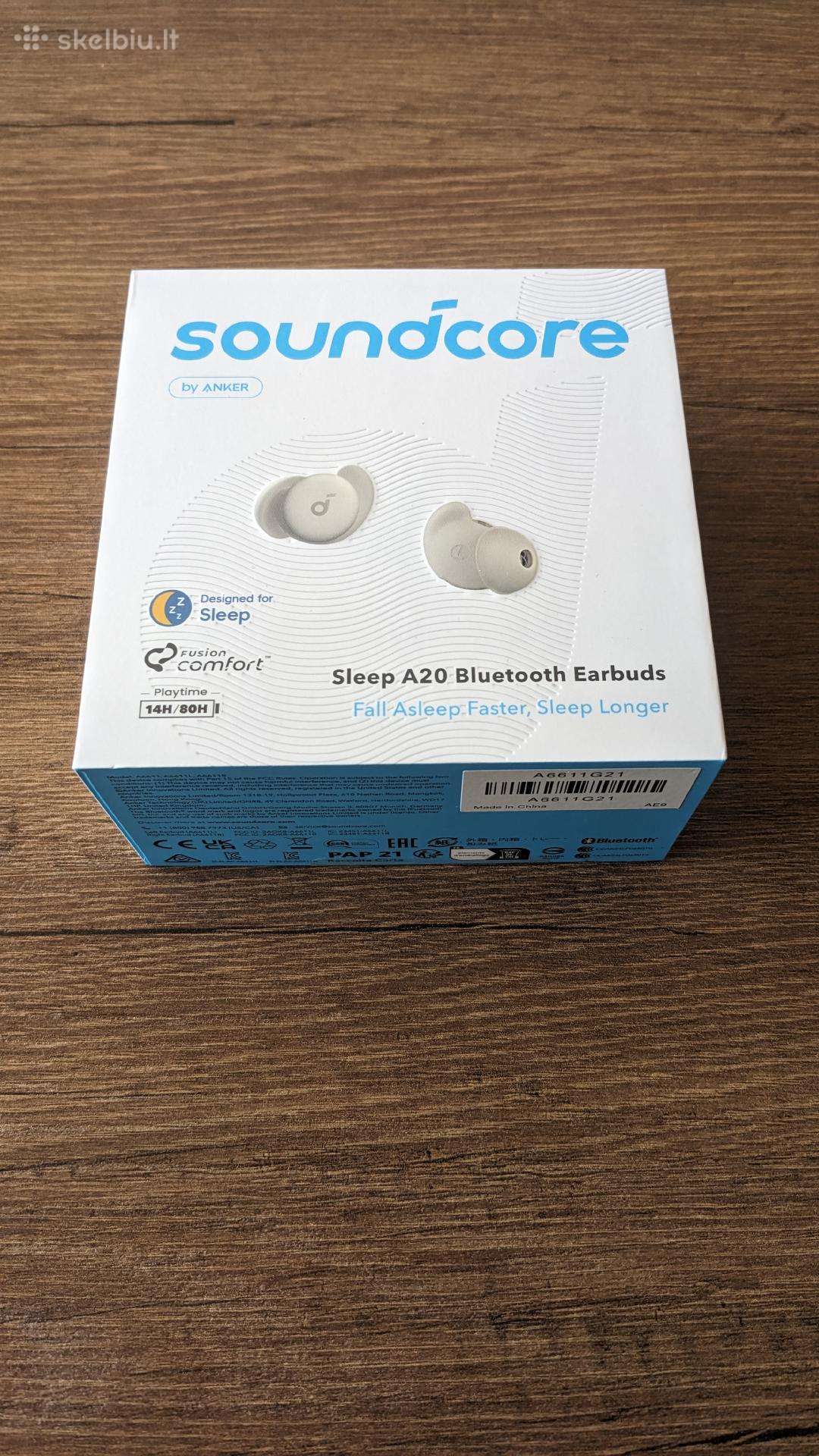Anker Soundcore A20 miego ausinės