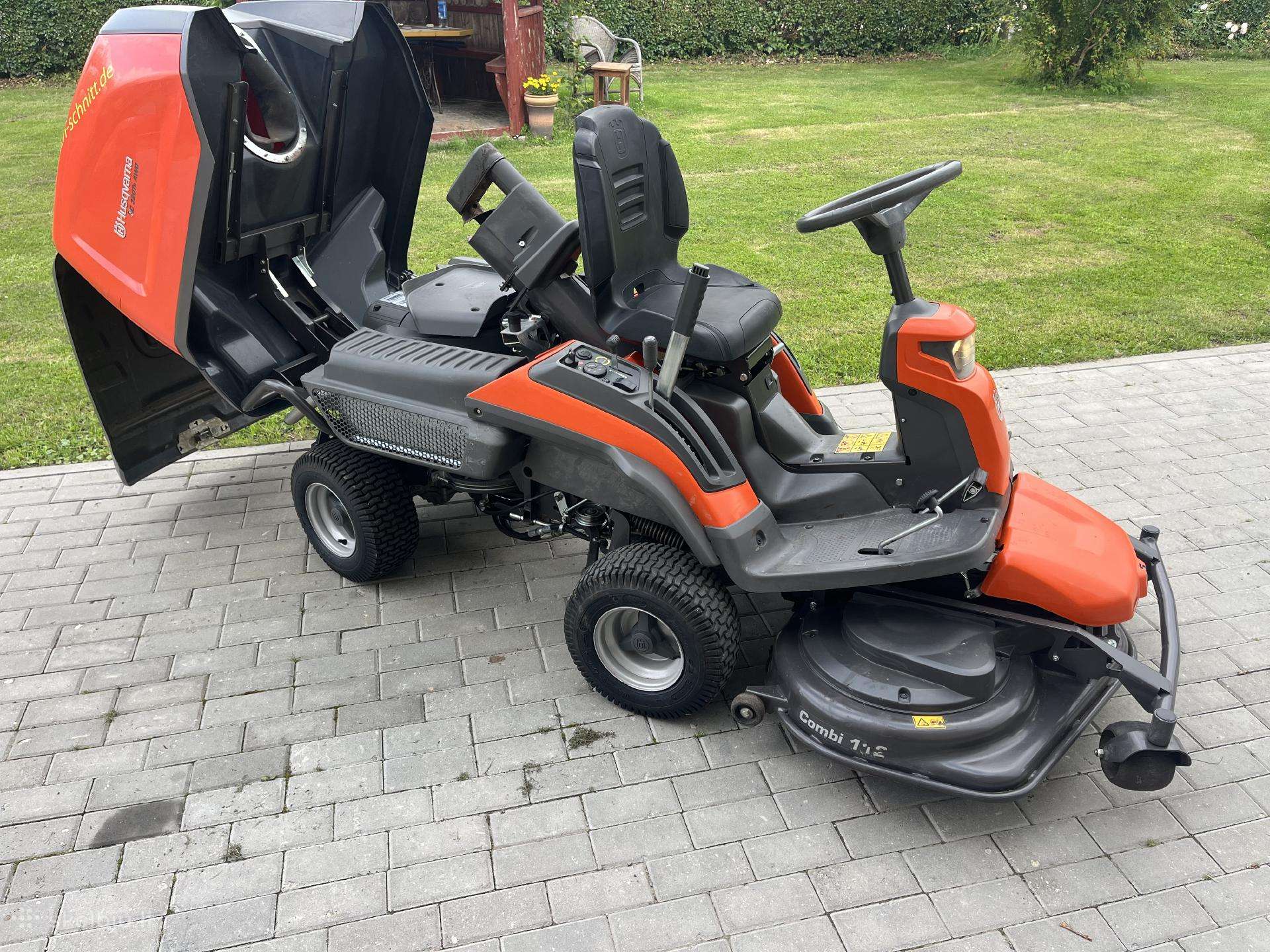 Sodo traktoriukas Husqvarna