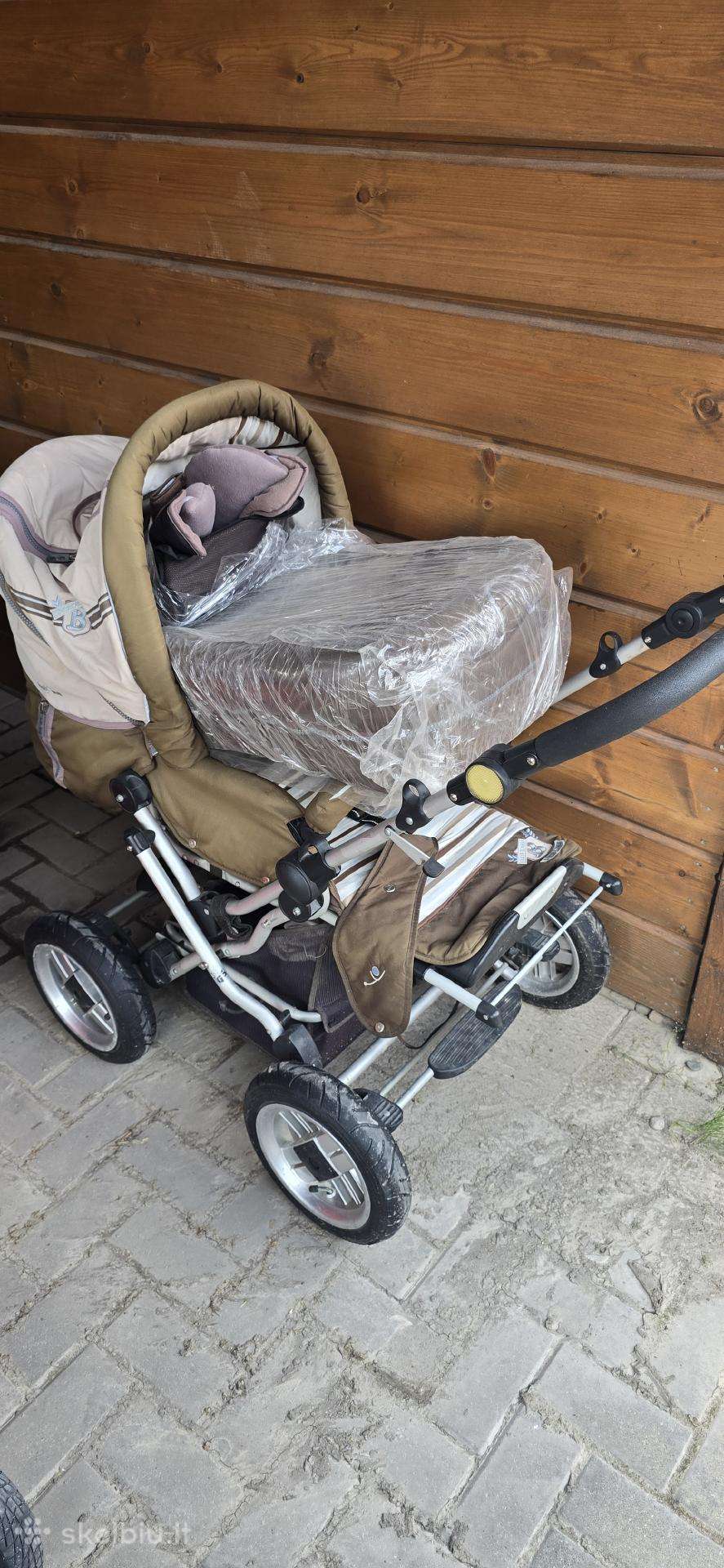 Vežimėlis nuo 0 su nešiokle