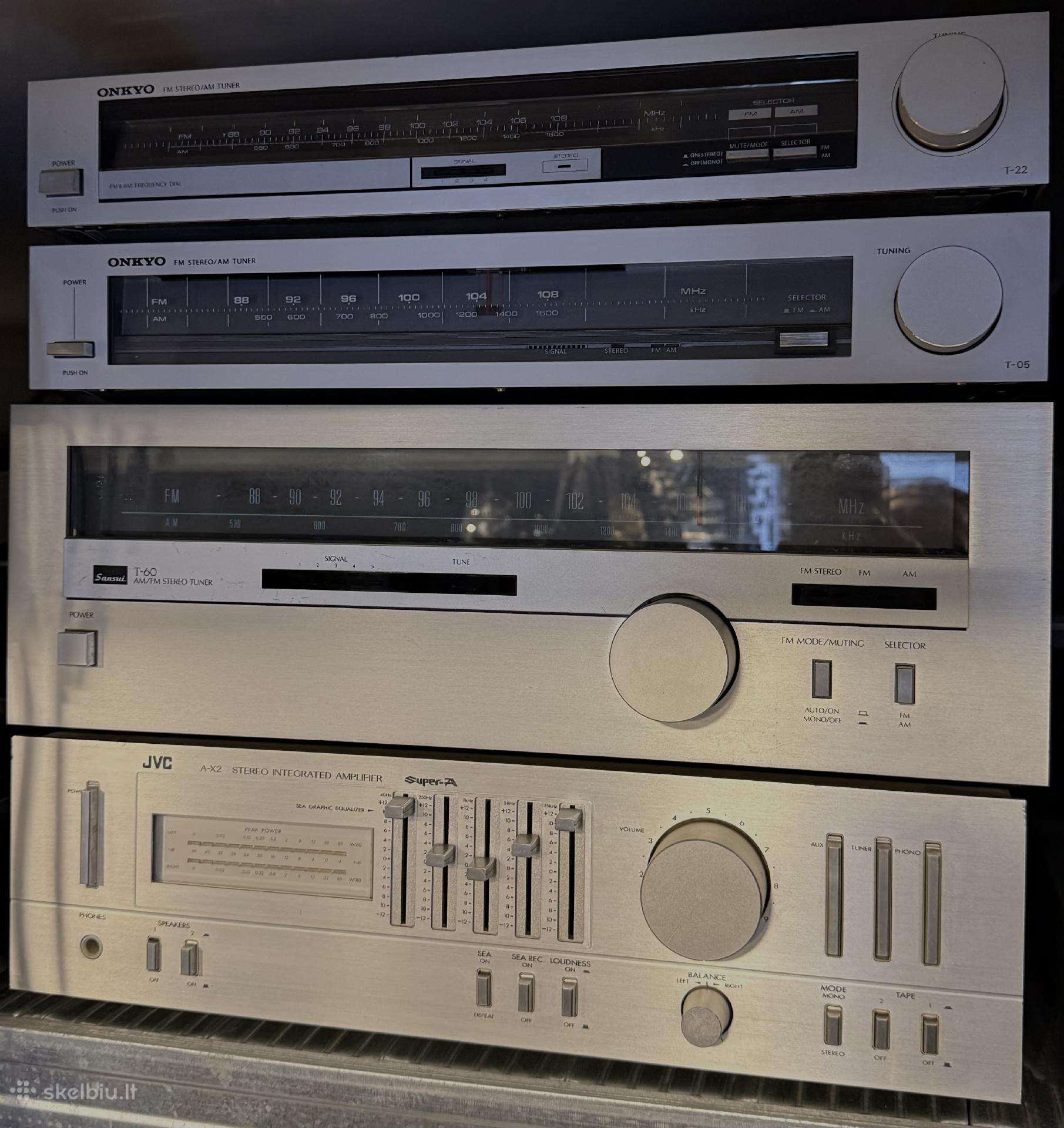 JVC a-x2 / stiprintuvai