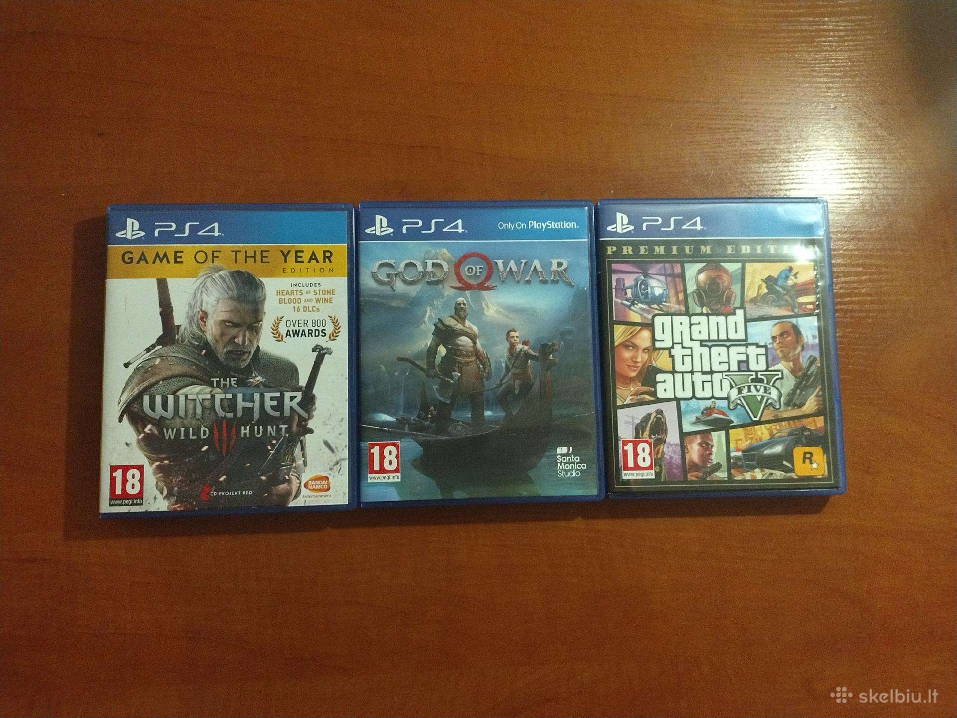 Parduodu naudotus Ps4 žaidimus