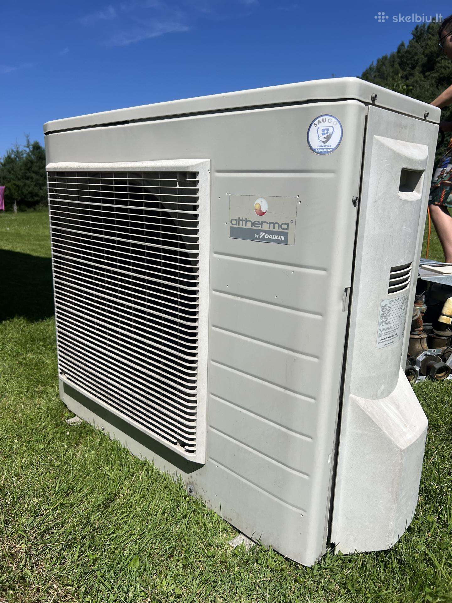 Daikin Erhq008adv39 lauko blokas veikiantis