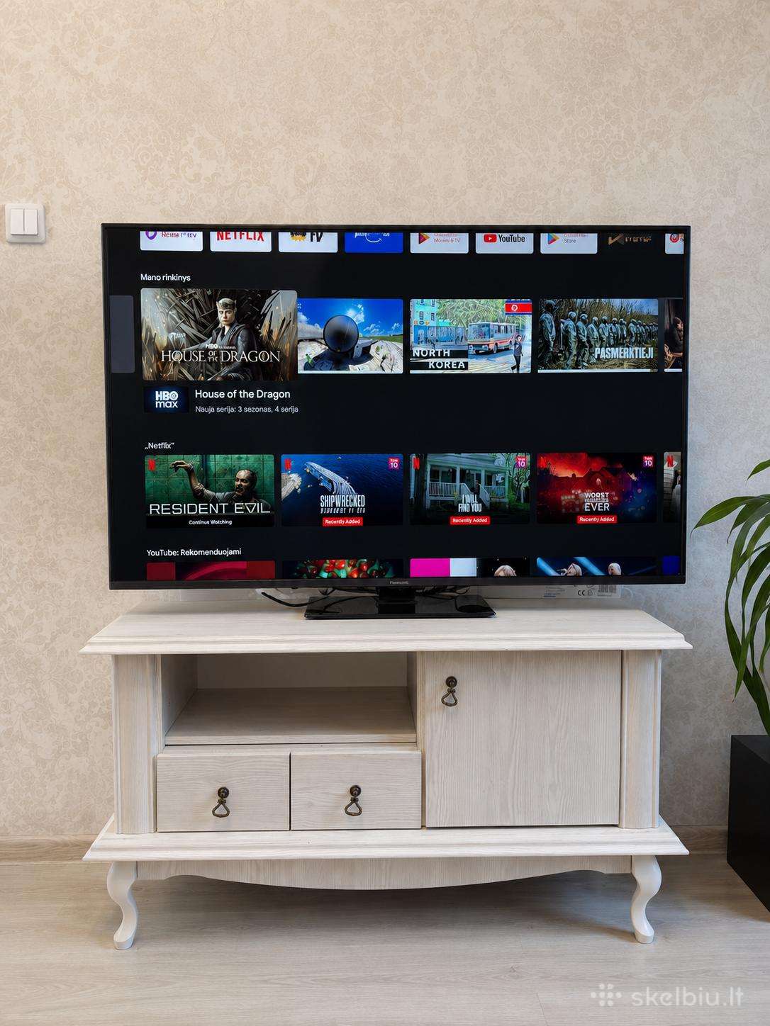 Panasonic 4k - Tx-55lx650e 55 colių televizorius