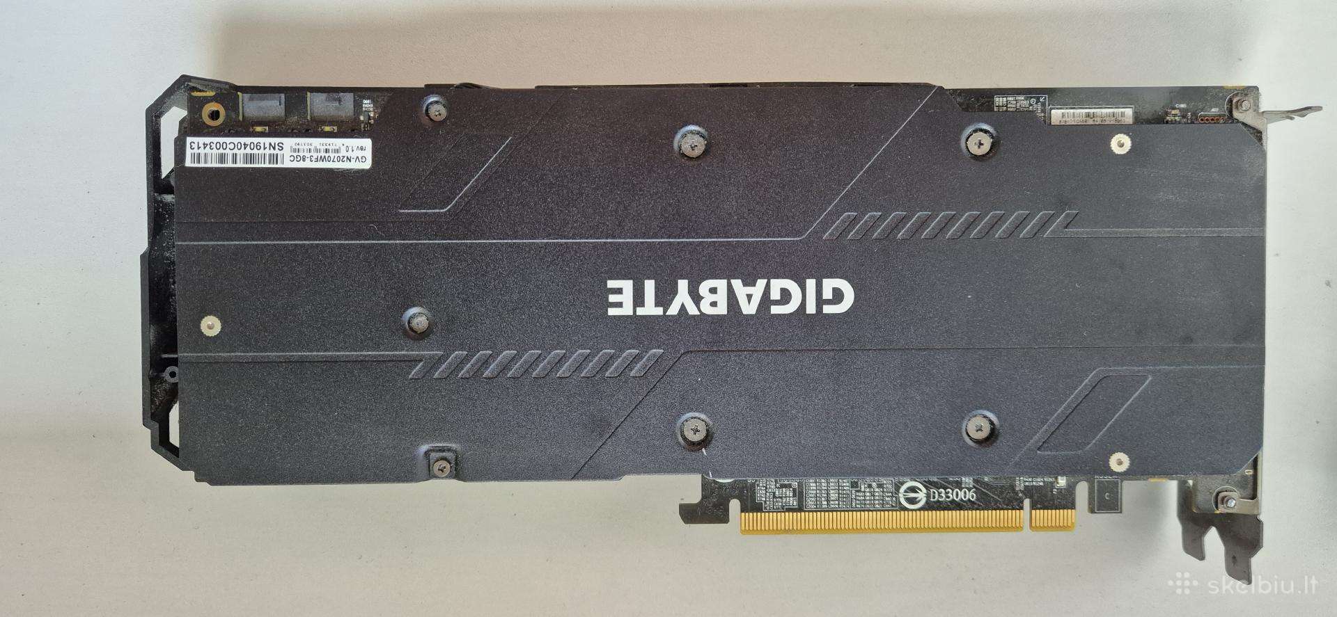 Gigabyte Windforce Rtx 2070 8gb